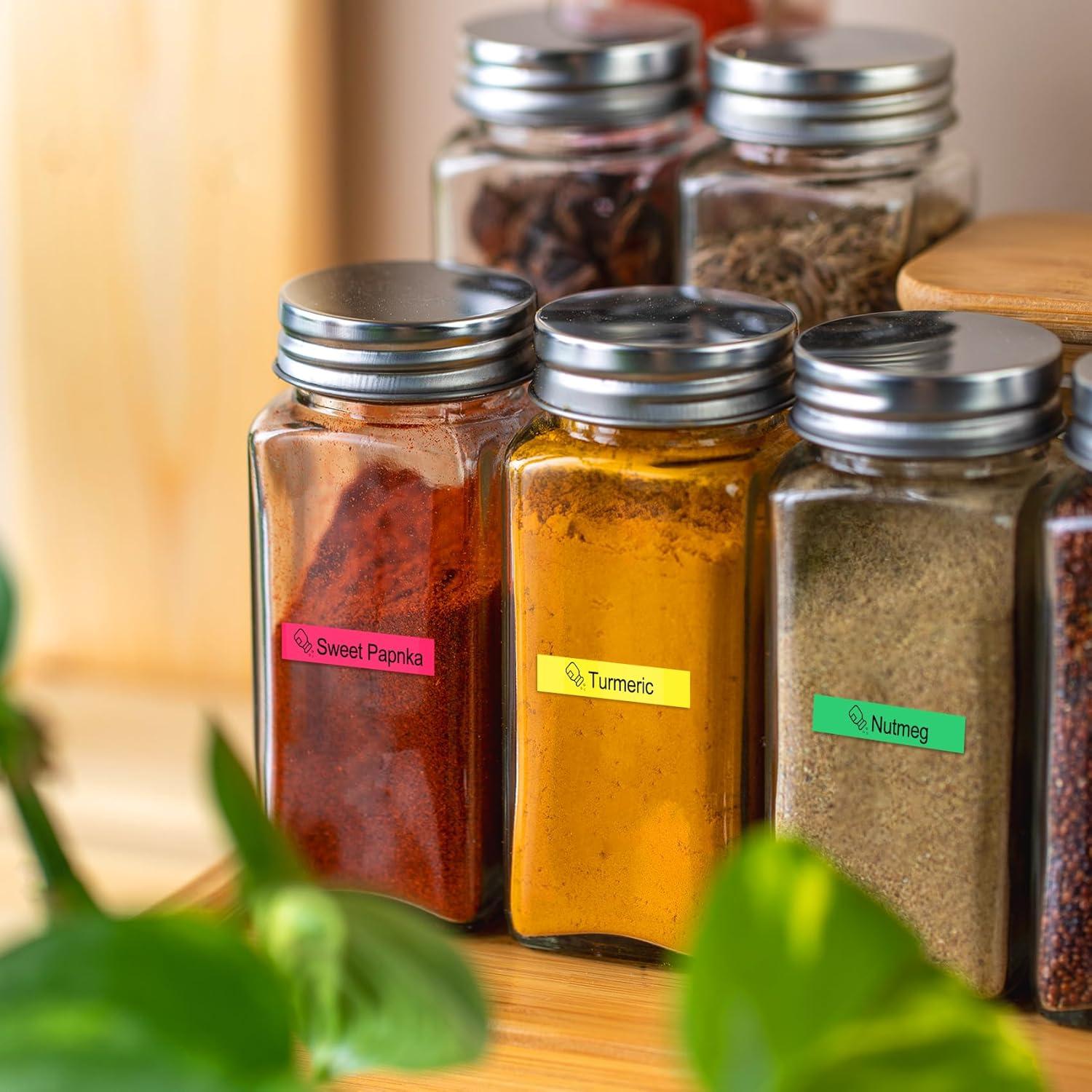 Cinta de Etiquetas UNOKA TZe 12mm Multicolor 6PK para Brother