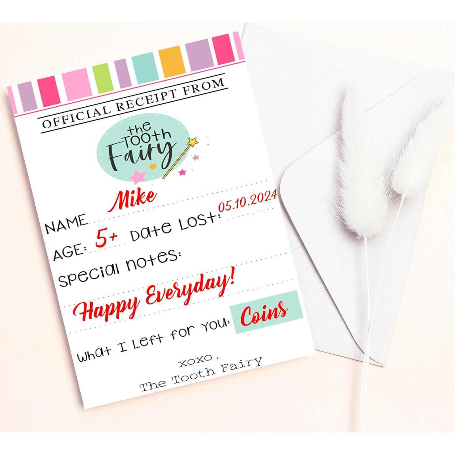 Caja de Hada de los Dientes PAMBO - Madera 3D Azul