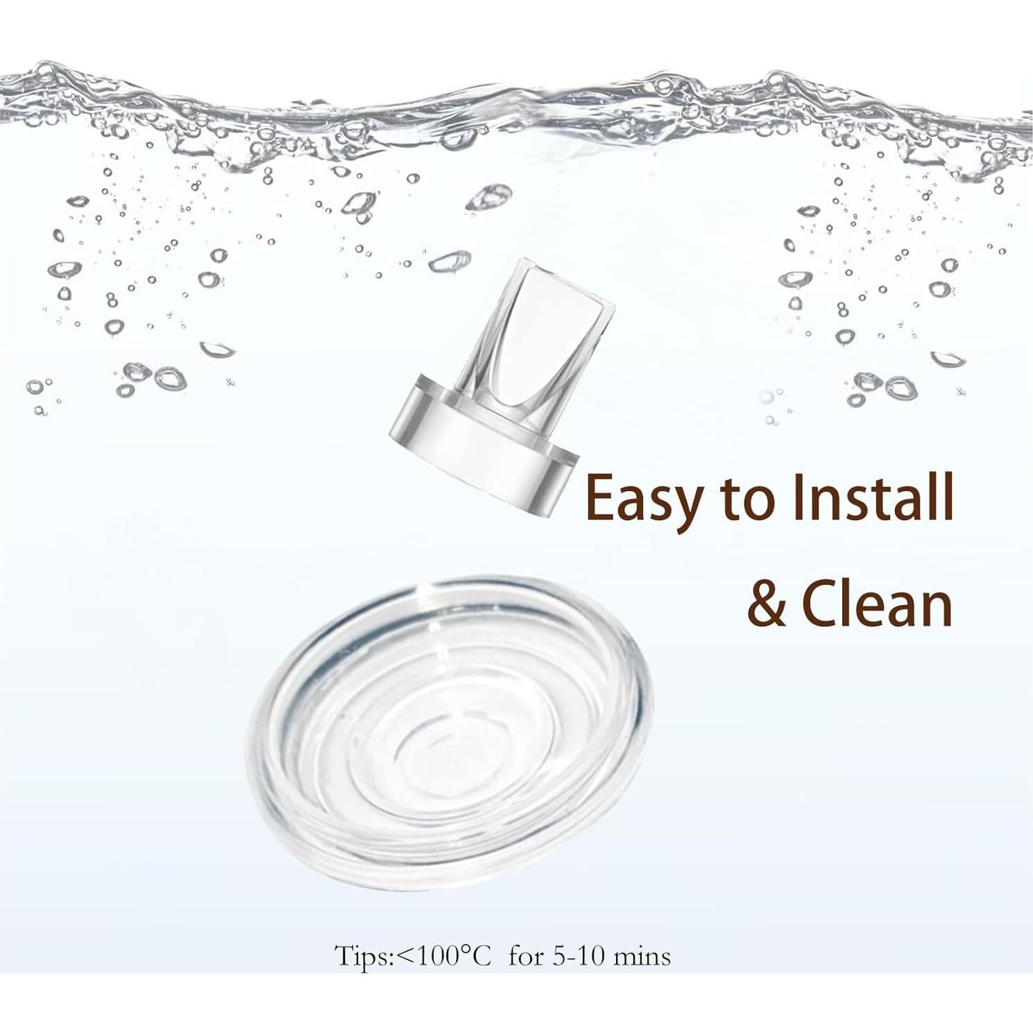 Válvulas de Silicona para Extractor de Leche Hranio S9/S10/S12