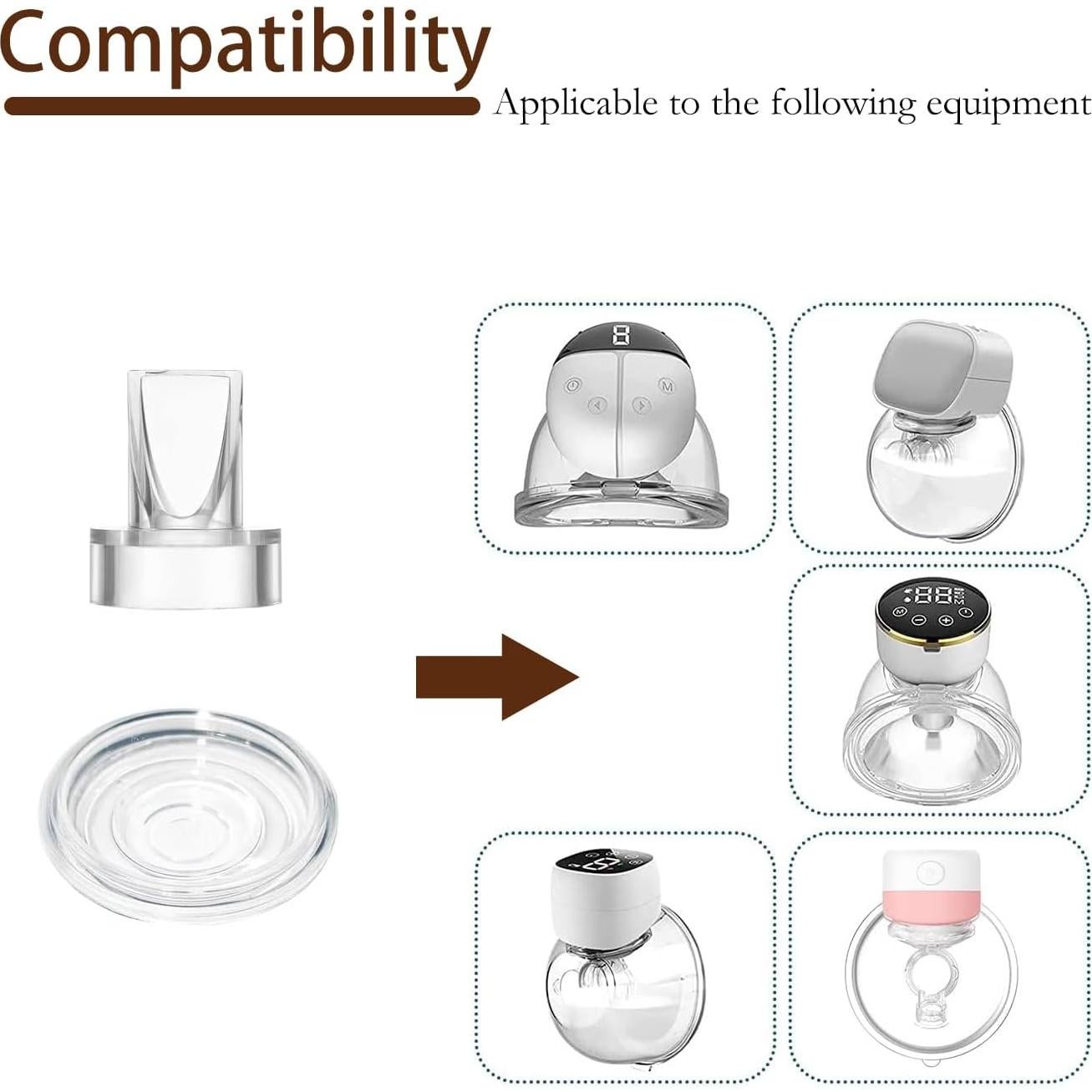 Válvulas de Silicona para Extractor de Leche Hranio S9/S10/S12