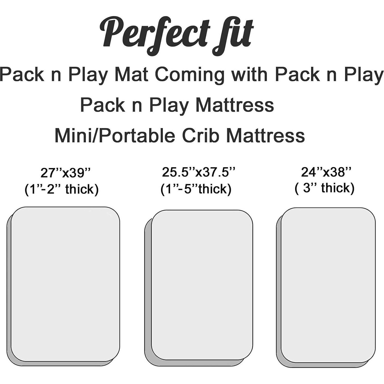 Sábana Ajustable Pack n Play Pro Goleem 68.6x99.1 cm Unisex