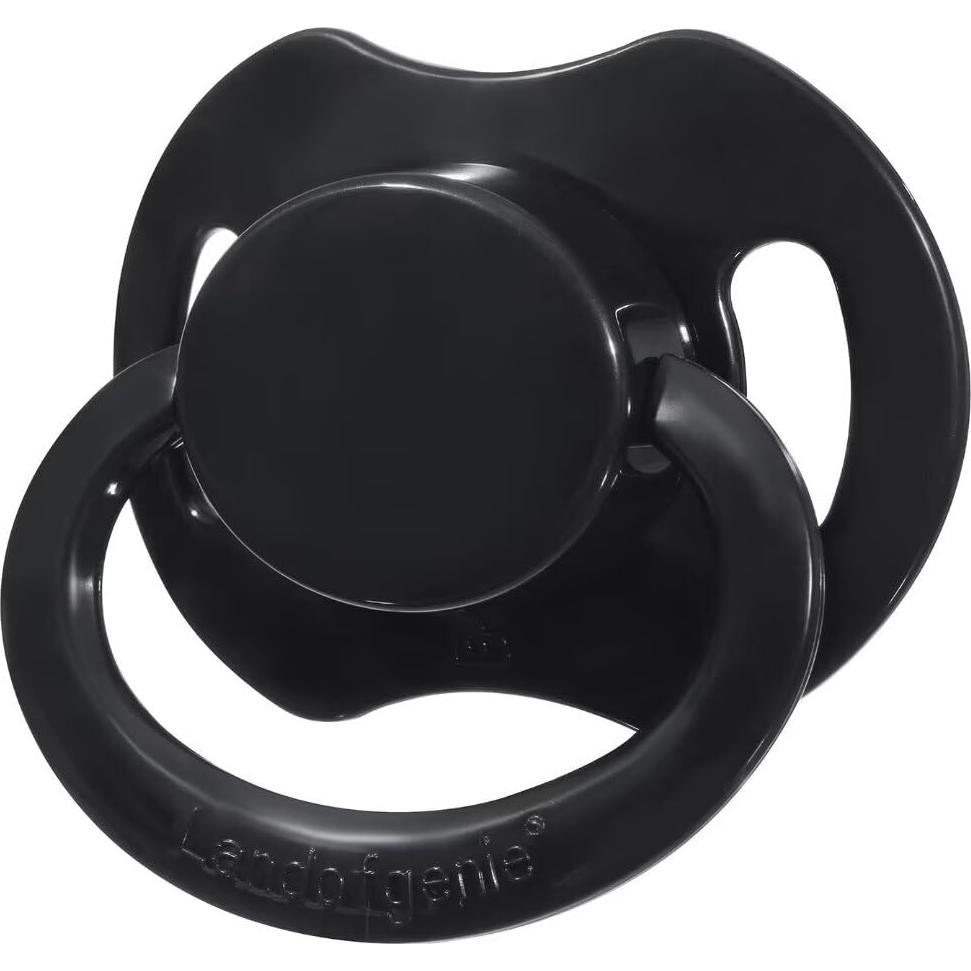 Chupete Grande para Adultos Landofgenie Hueso Negro 8.5cm