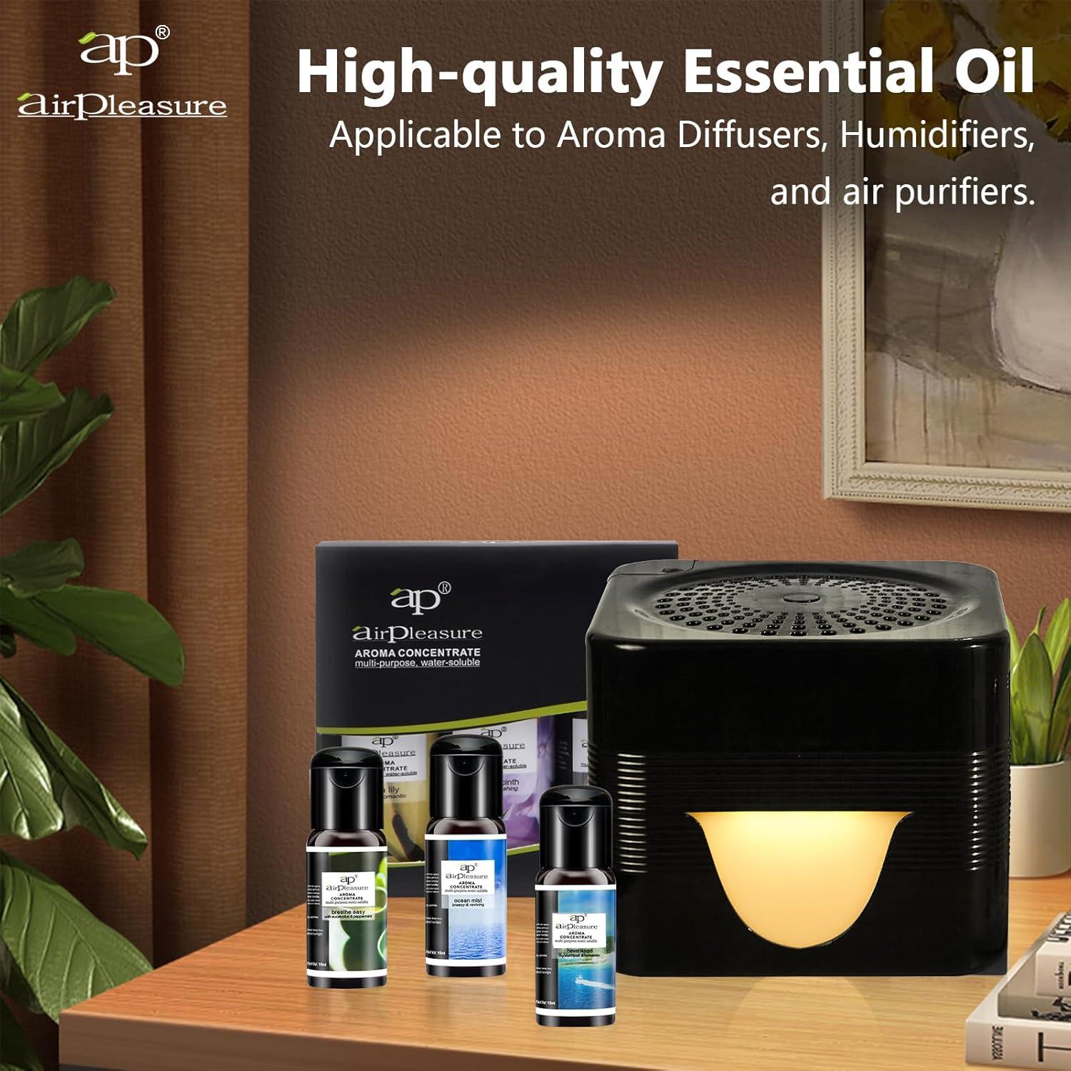 Set de Aceites Esenciales ap airpleasure 6x15ml Aromaterapia