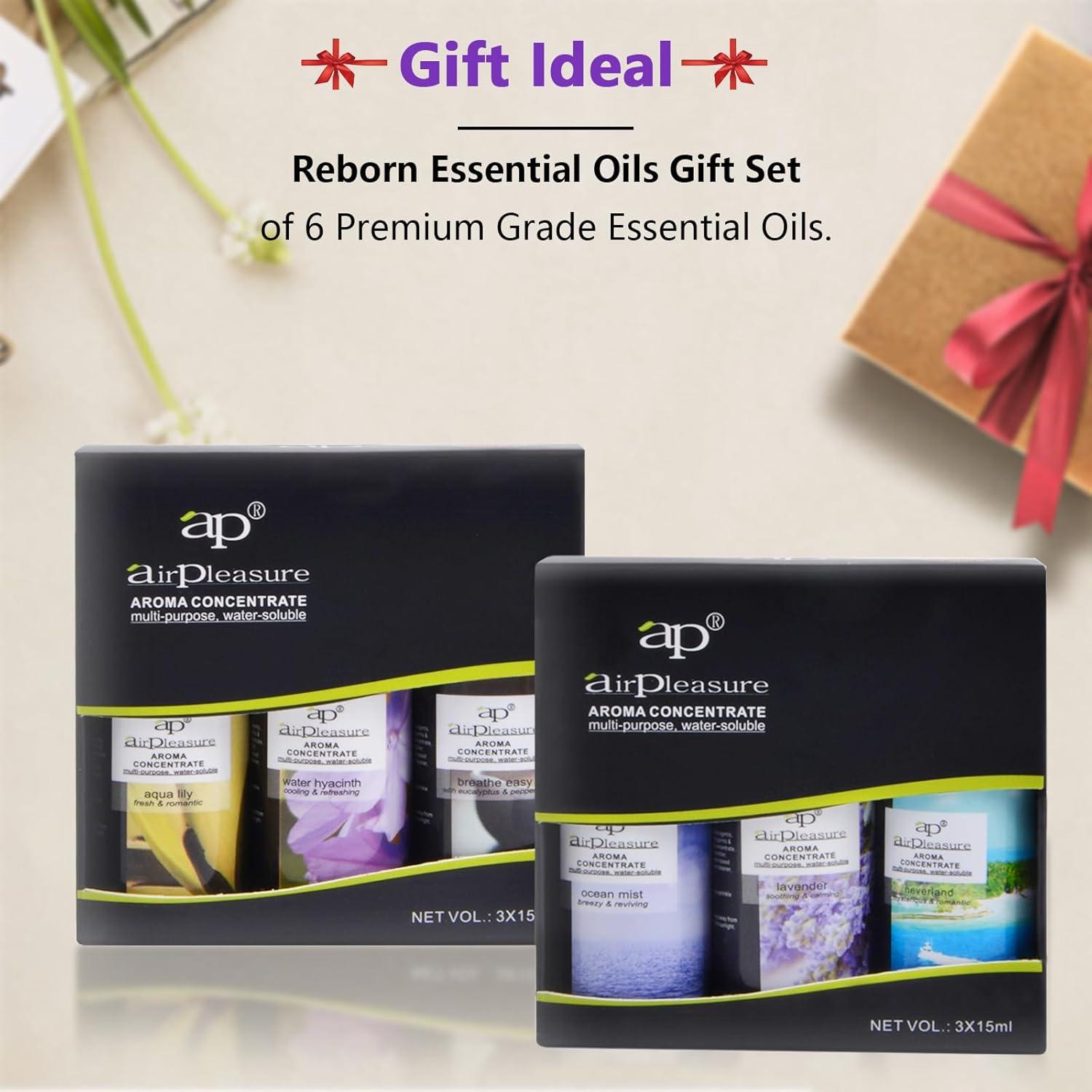 Set de Aceites Esenciales ap airpleasure 6x15ml Aromaterapia