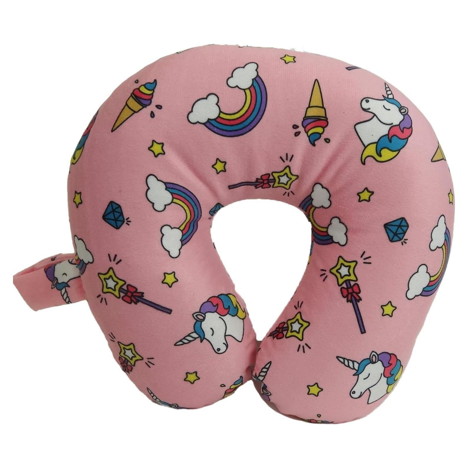 Almohada de Cuello Wolf Essentials para Niños - Microfibra Suave