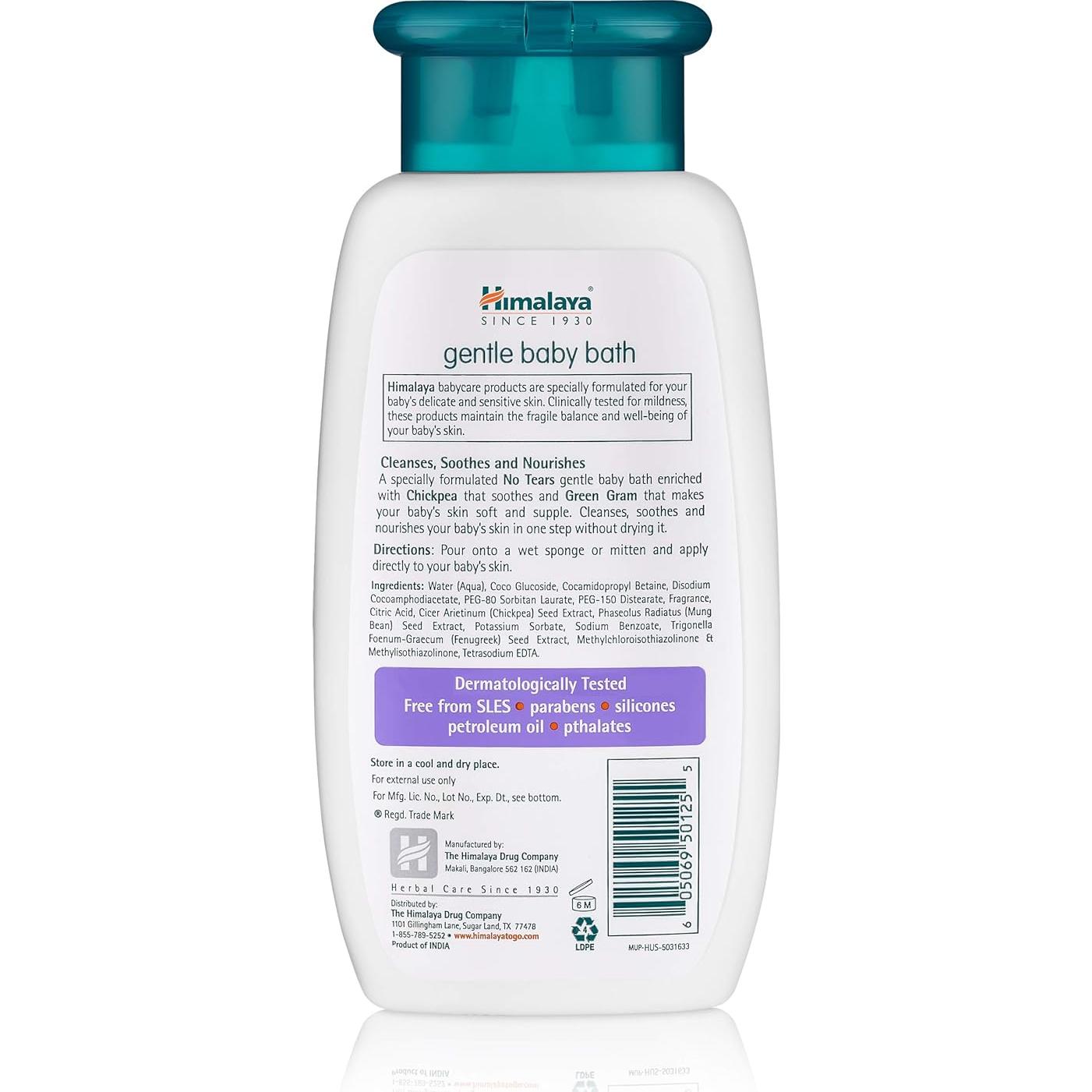 Jabón para Bebés Himalaya Suave 200 ml - Libre de Parabenos