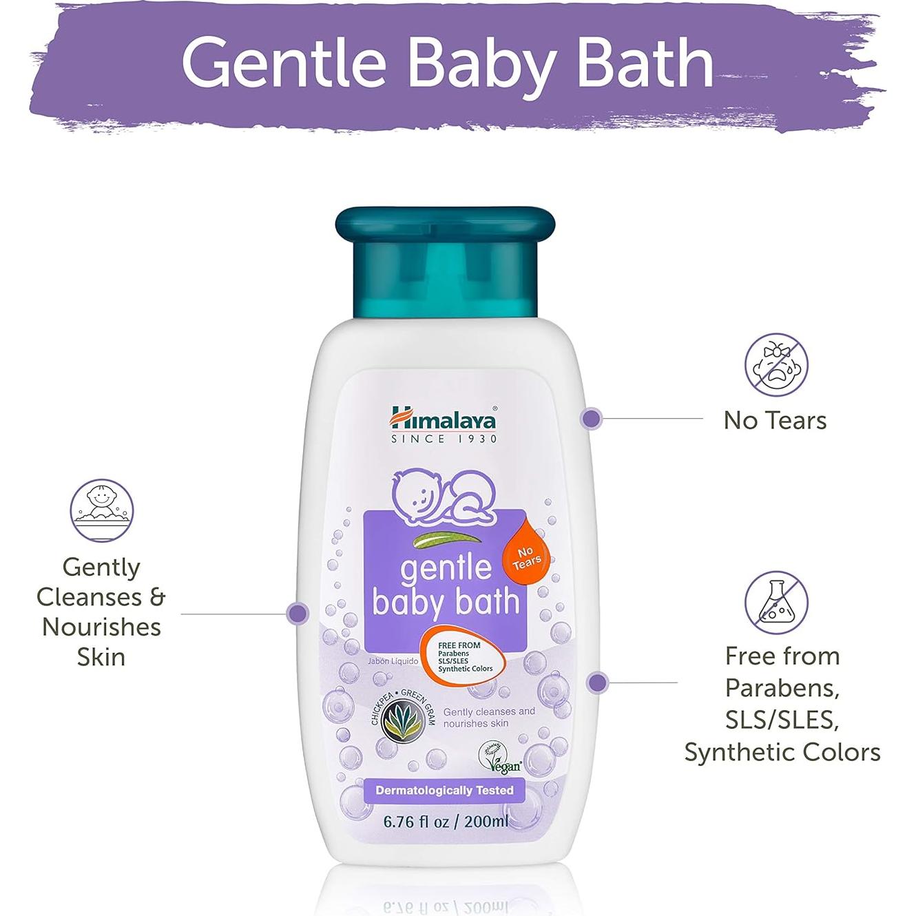 Jabón para Bebés Himalaya Suave 200 ml - Libre de Parabenos