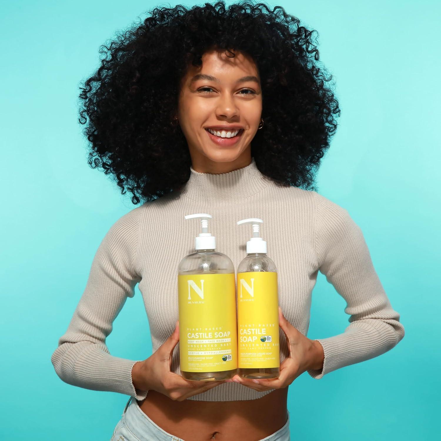 Jabón Líquido Multiusos Dr. Natural 473 ml - Sin Fragancia