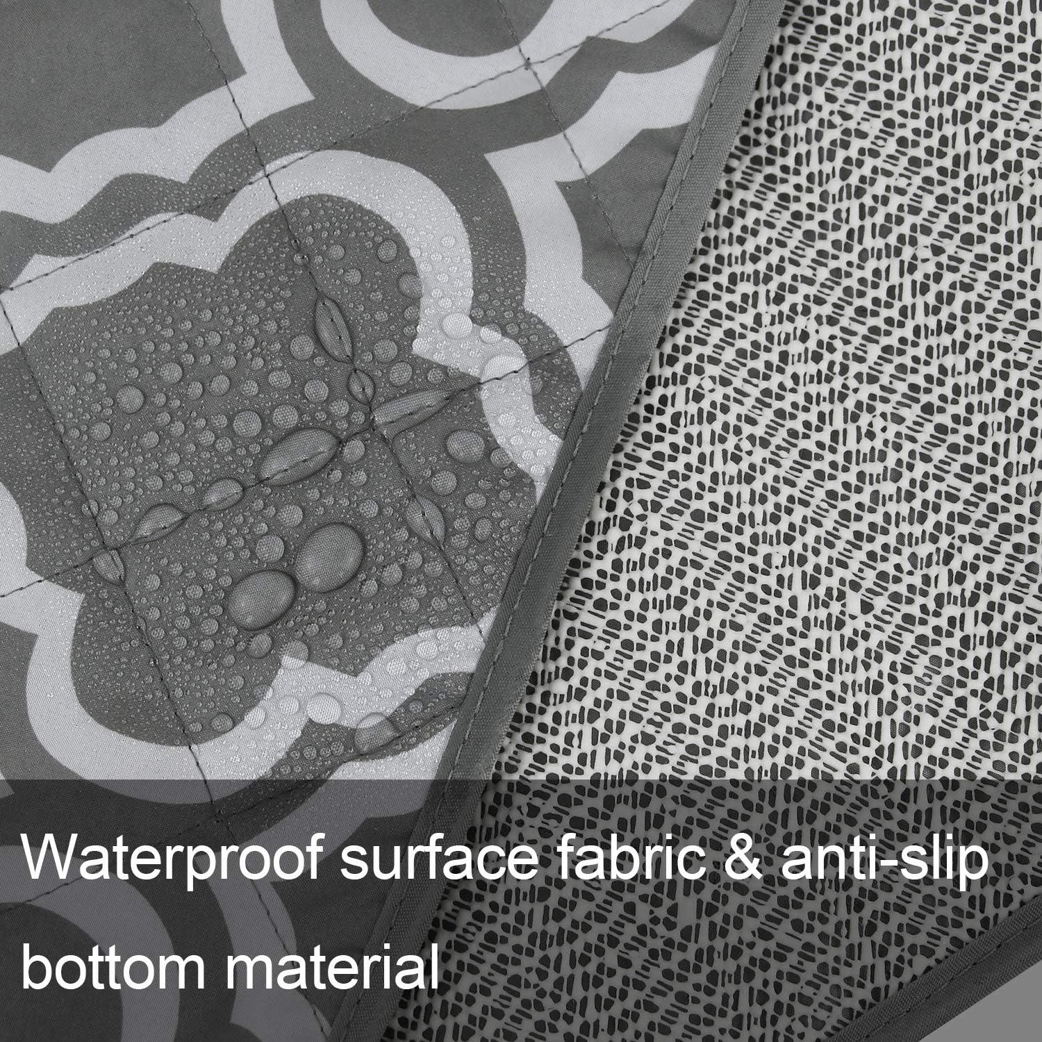 Organizador de reposabrazos MDSTOP Gris 81x33 cm con bandeja