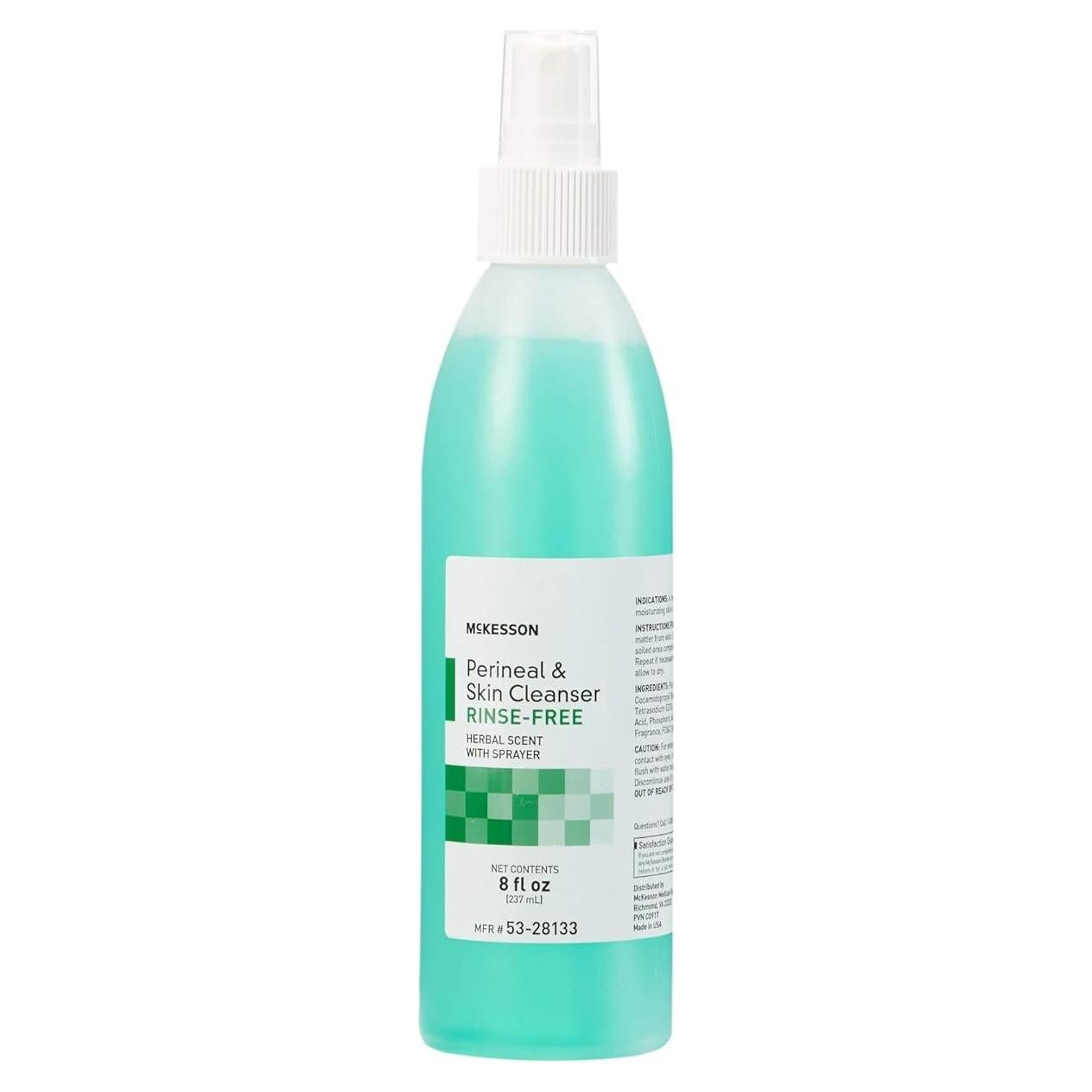 Limpiador de Piel Perineal McKesson 226 ml Sin Enjuague