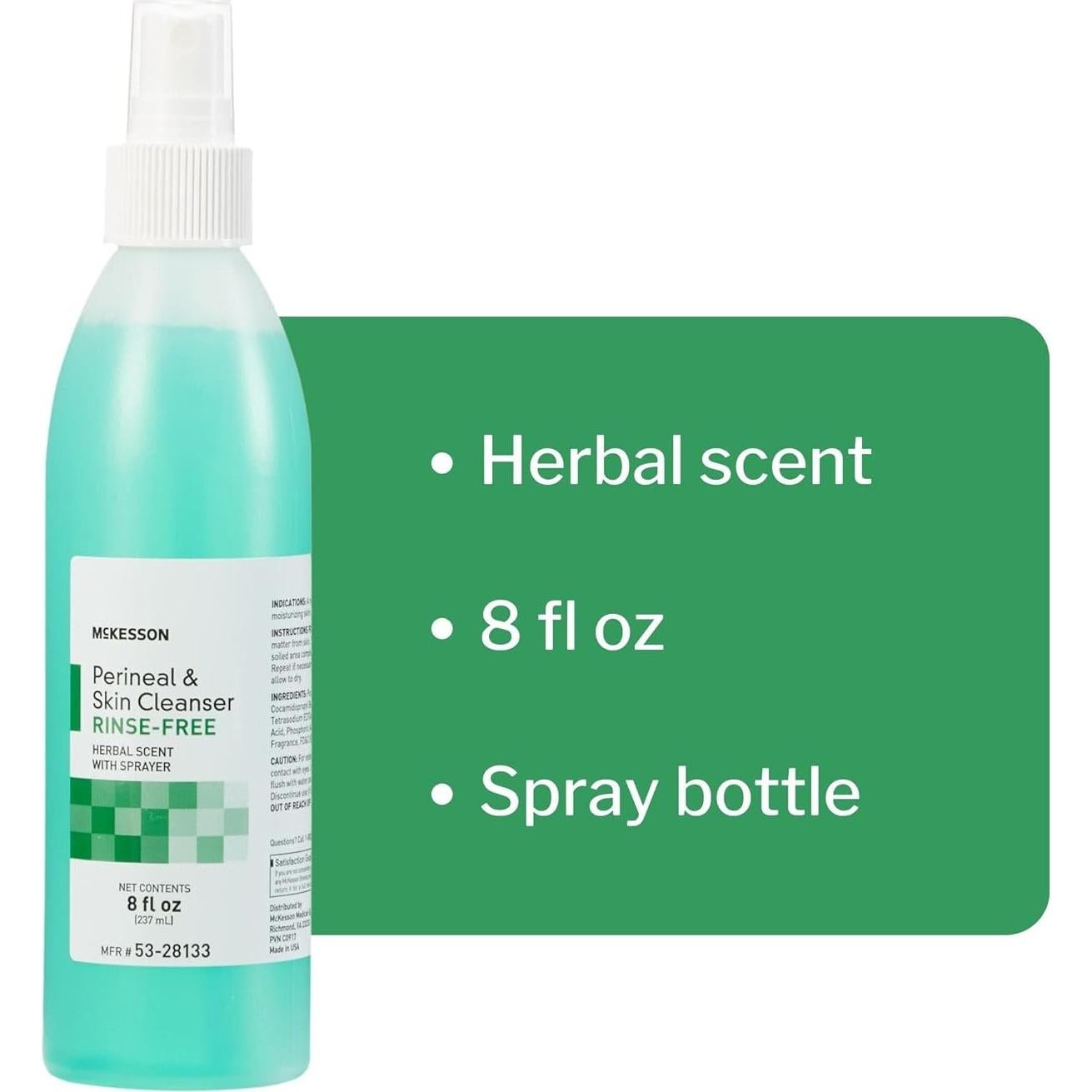 Limpiador de Piel Perineal McKesson 226 ml Sin Enjuague