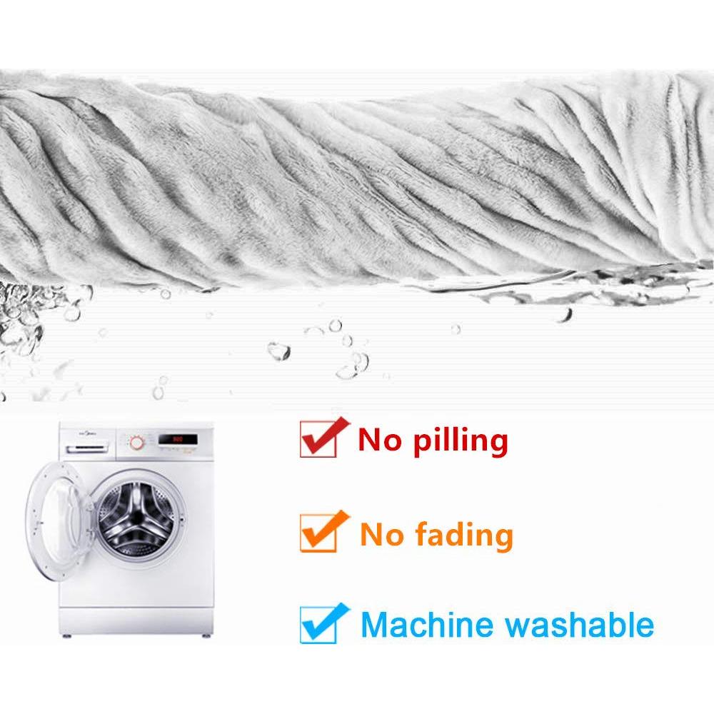 Funda de Cambiador Owlowla Minky Suave Negra 40x81 cm