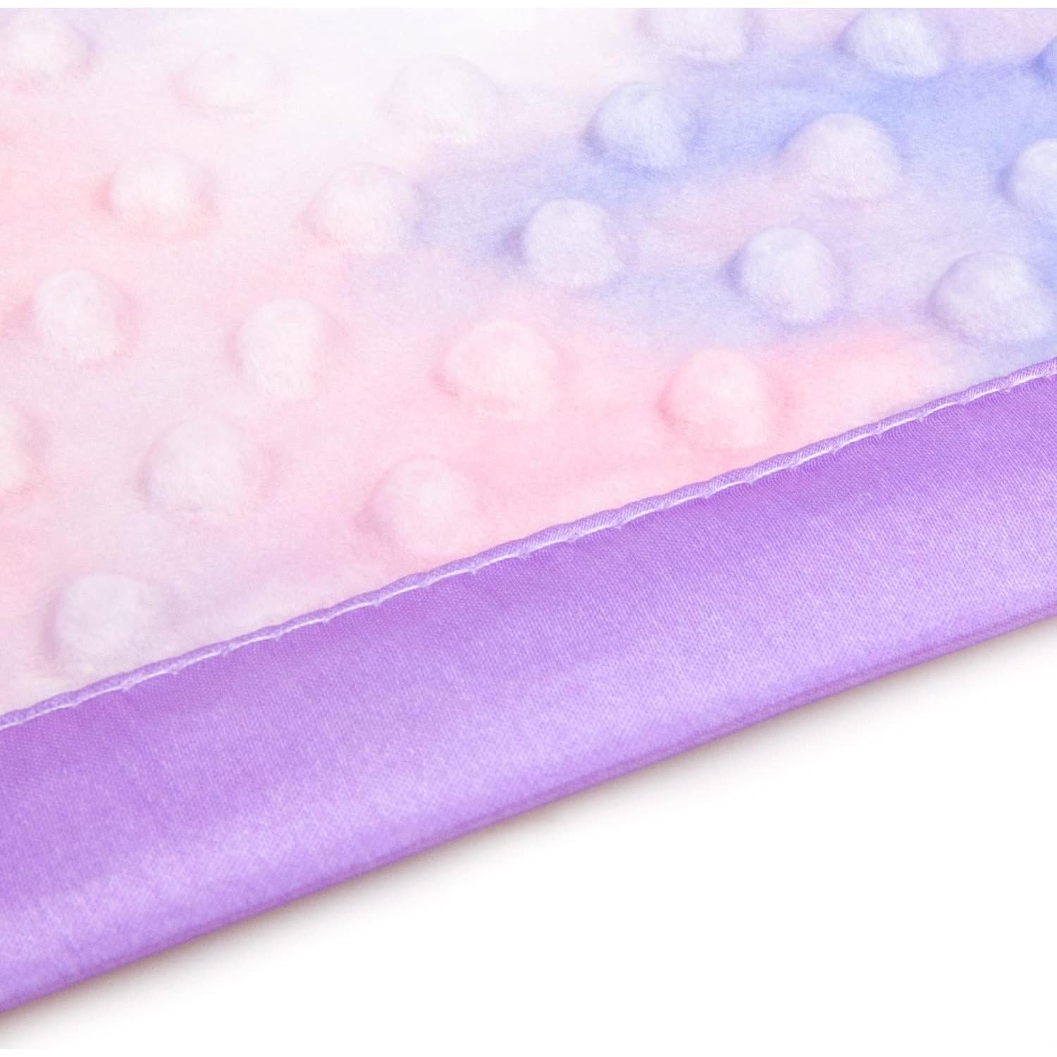 Manta de Satén Sedoso BEILIMU 76x102 cm Diseño Tie Dye