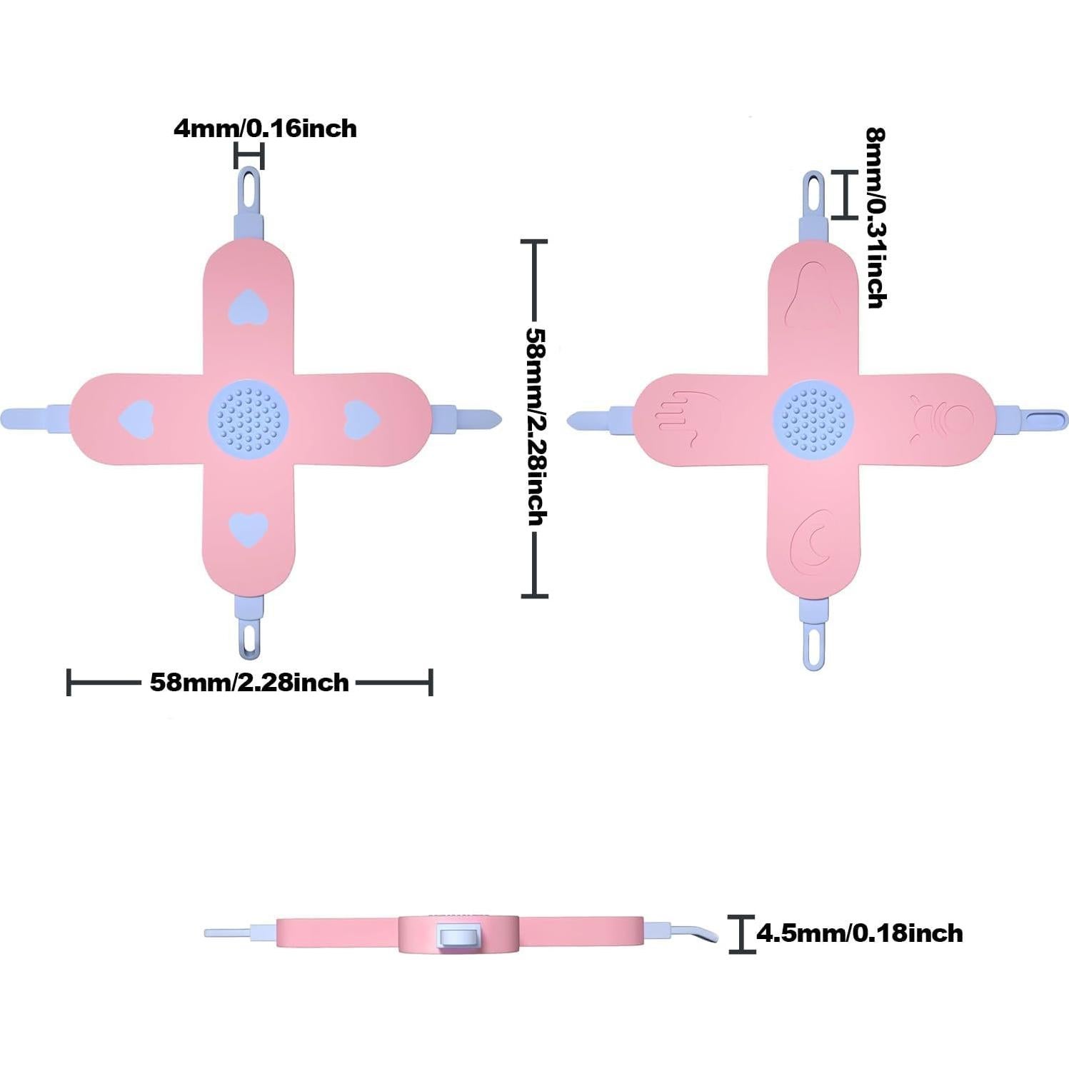 Royal Angels Kit 4-en-1 Limpiador Bebés Nariz Uñas Oído