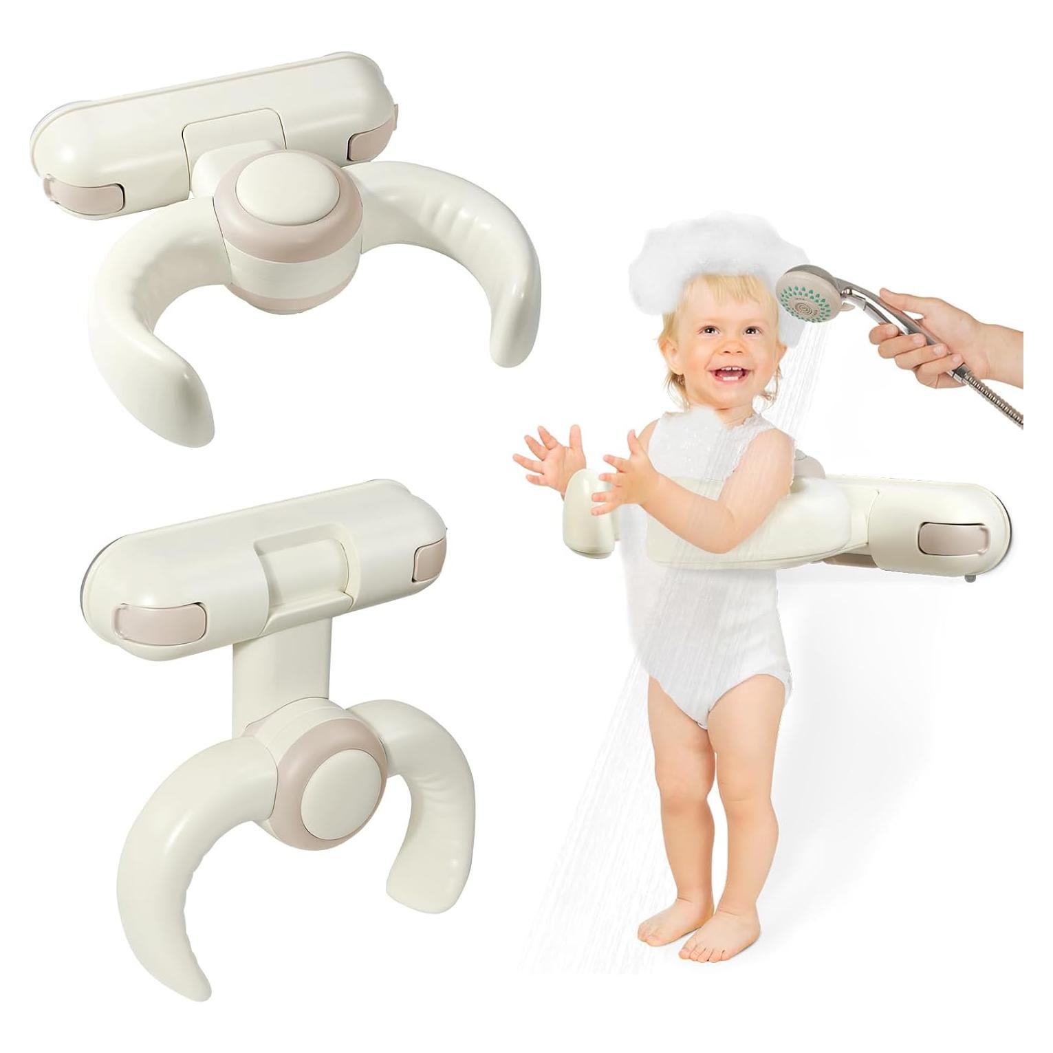 Soporte de Ducha para Bebé IvyWind Plegable Marrón 6-36 Meses