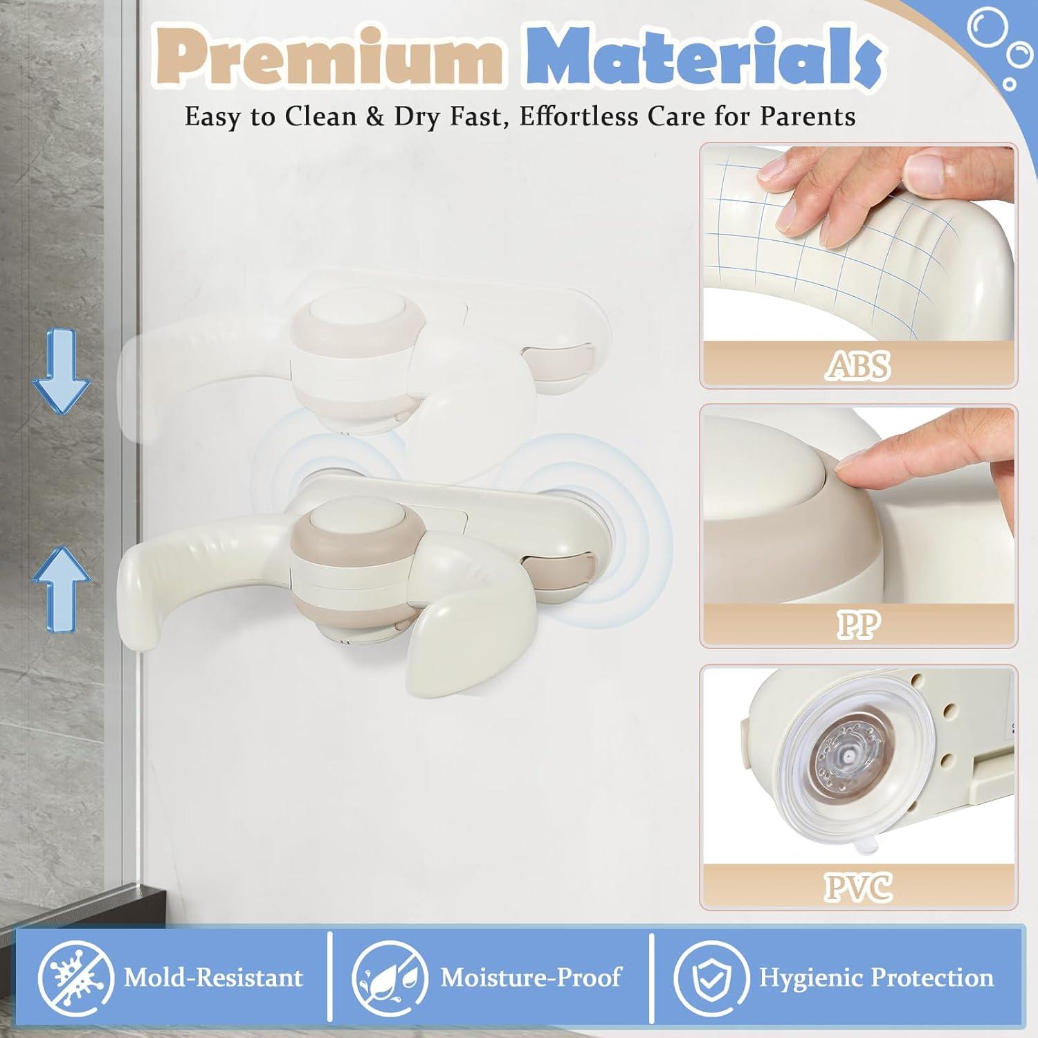 Soporte de Ducha para Bebé IvyWind Plegable Marrón 6-36 Meses