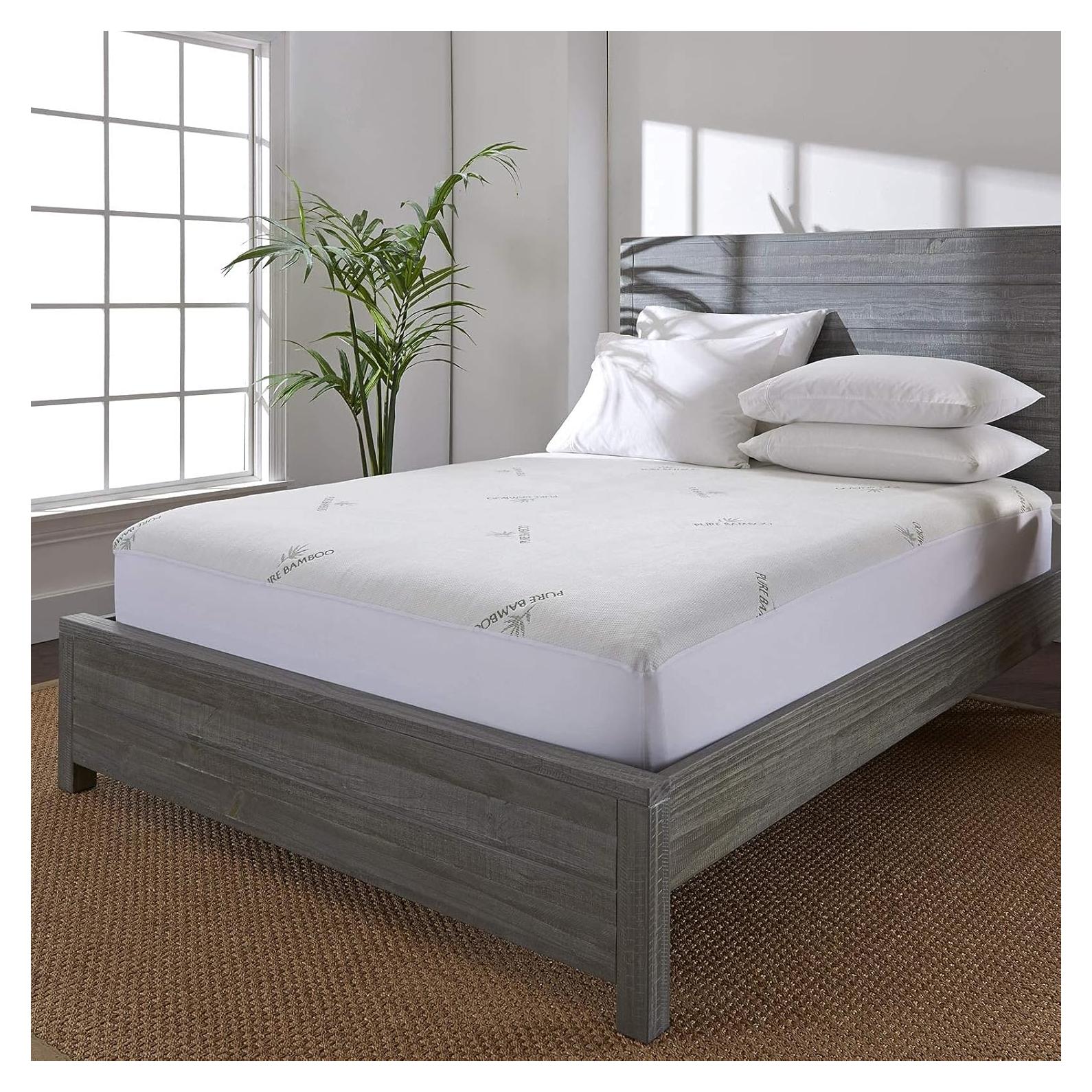 Protector de Colchón Completo Pure Bamboo Impermeable 137x191 cm