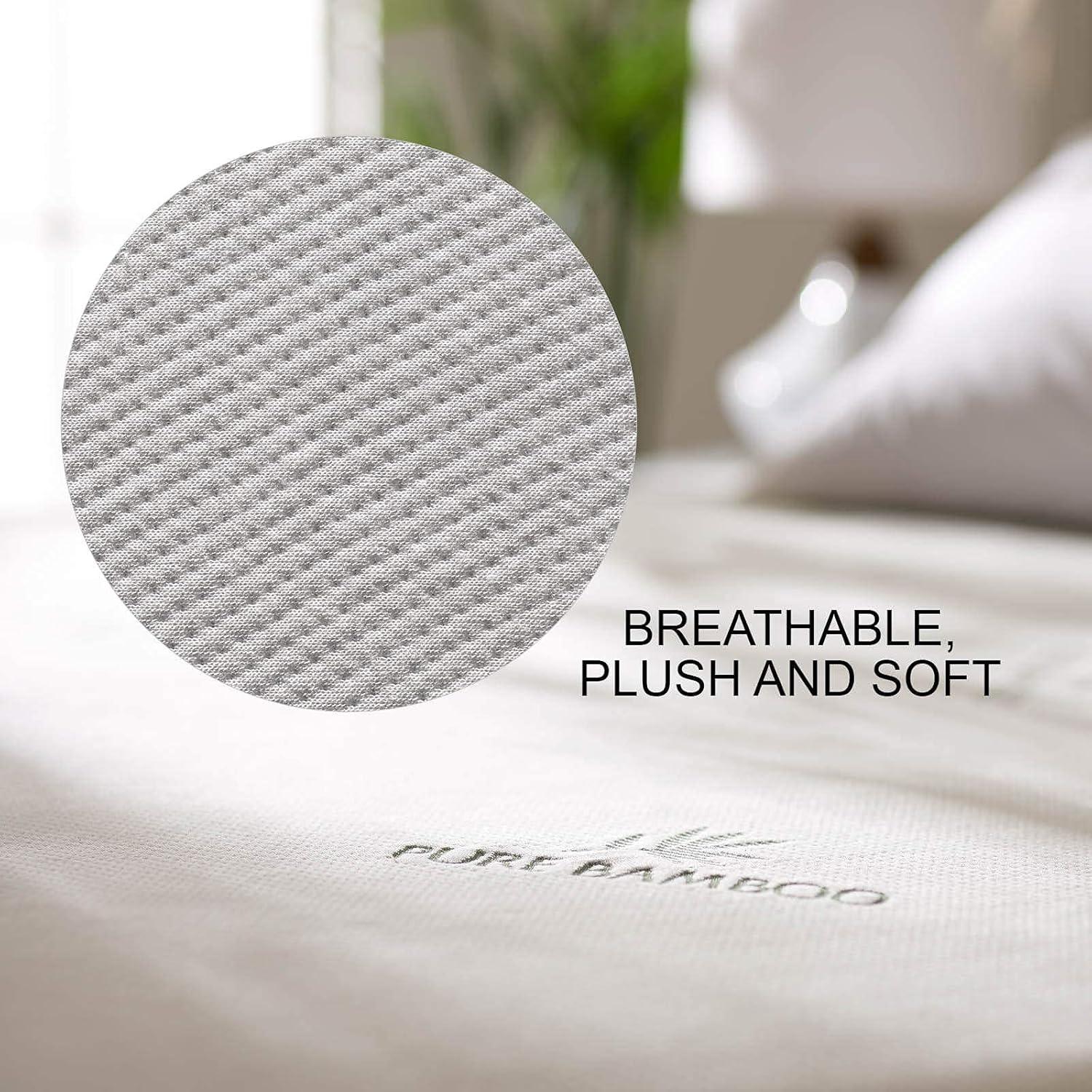 Protector de Colchón Completo Pure Bamboo Impermeable 137x191 cm