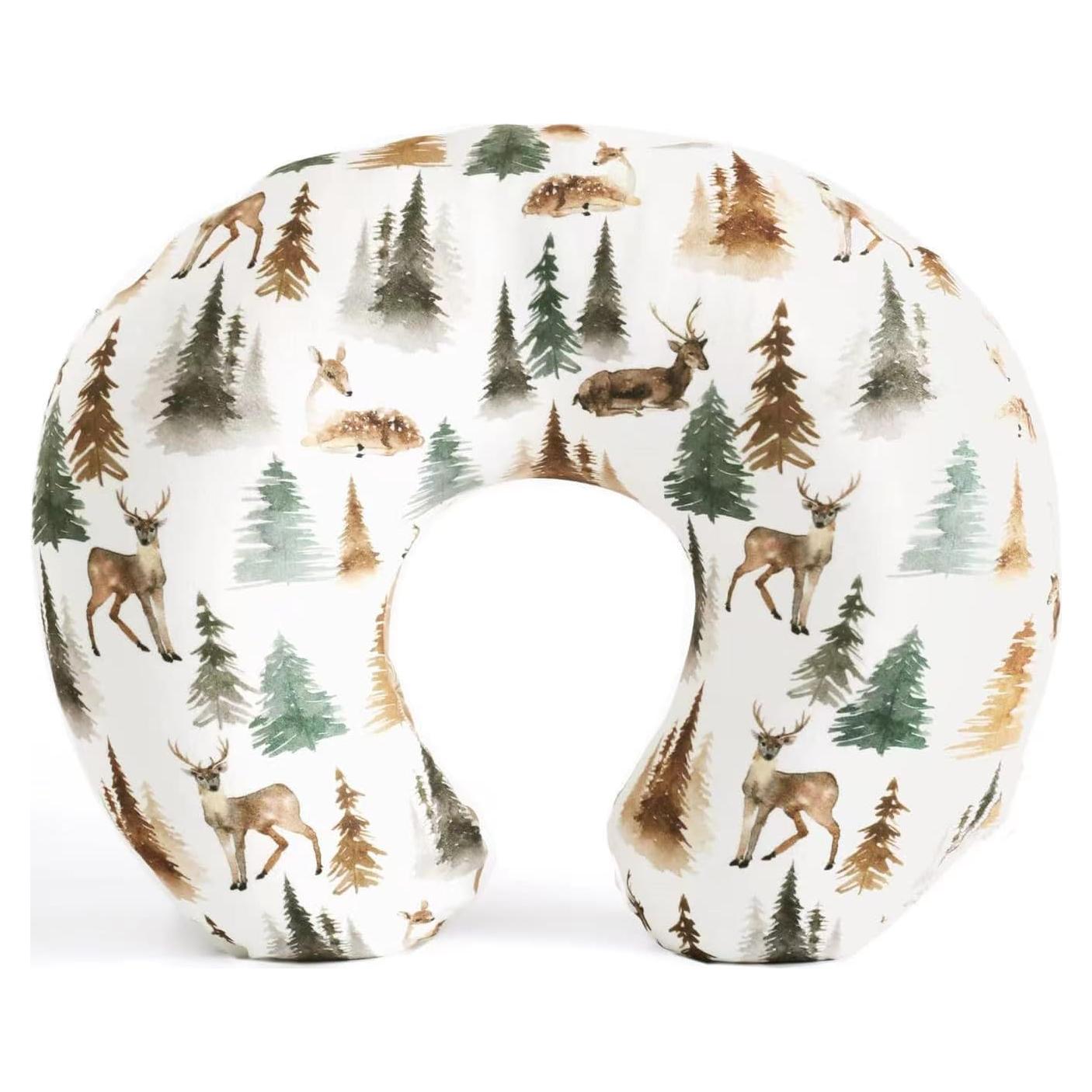 Almohada de Lactancia KLWJFK con Funda Suave Ciervo