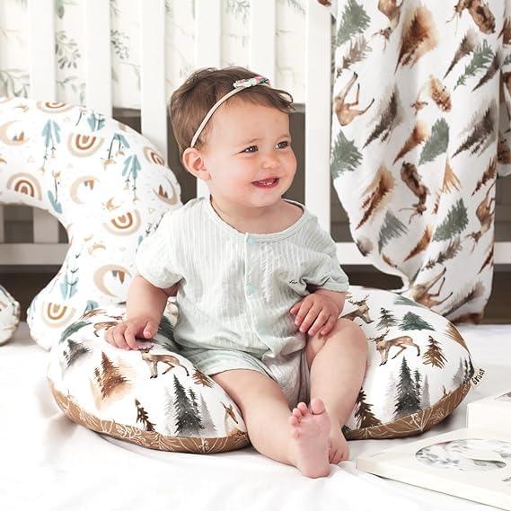 Almohada de Lactancia KLWJFK con Funda Suave Ciervo