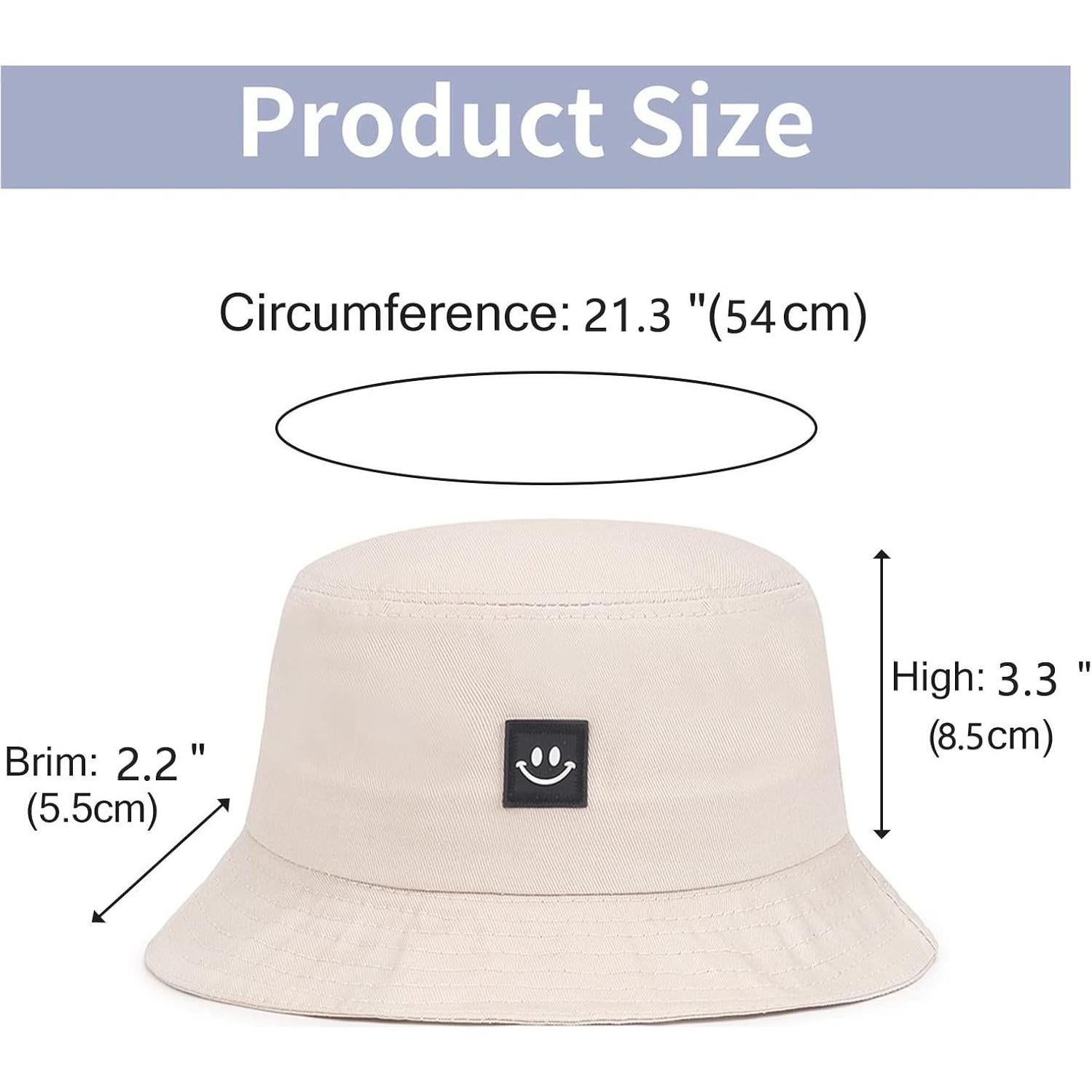 Sombrero de Sol Infantil AJG Unisex Algodón Beige Protección UV