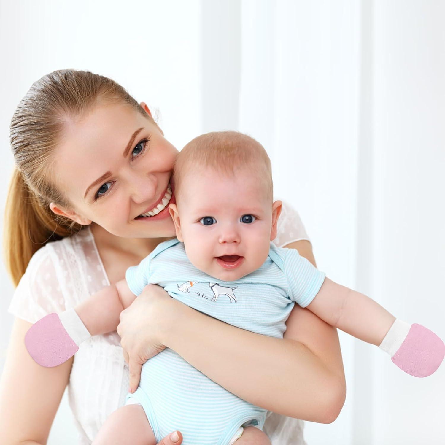 Manoplas Antirrasguños para Bebés ONESING - 6 Pares Multicolor