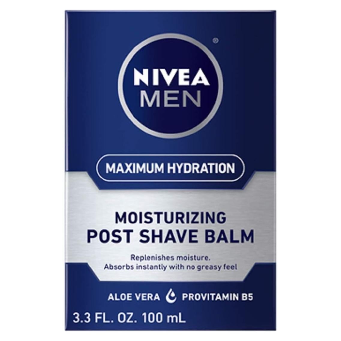 Bálsamo Reparador Después del Afeitado Nivea Hombre 2x100ml