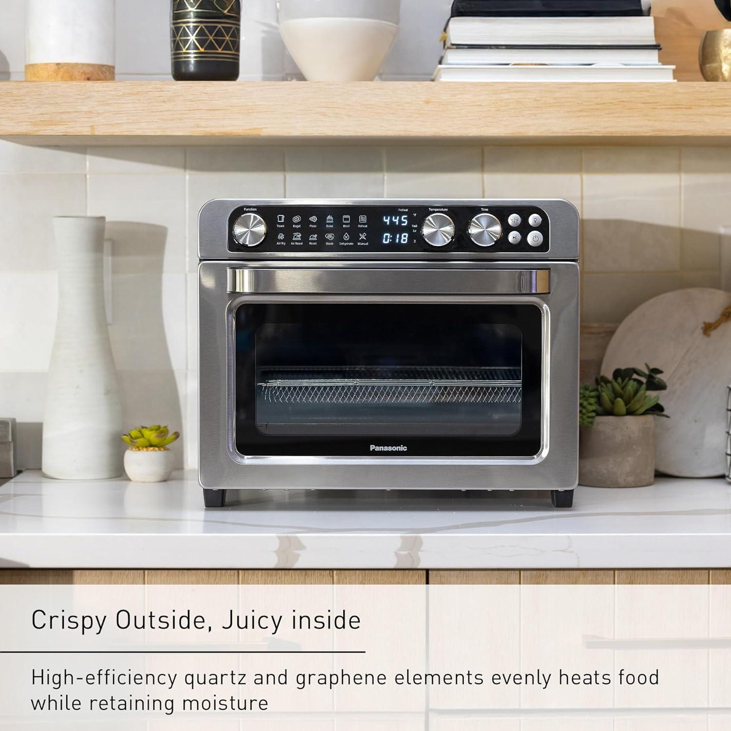 Horno Tostador Air Fryer Panasonic FlashXpress 11 en 1 1800W