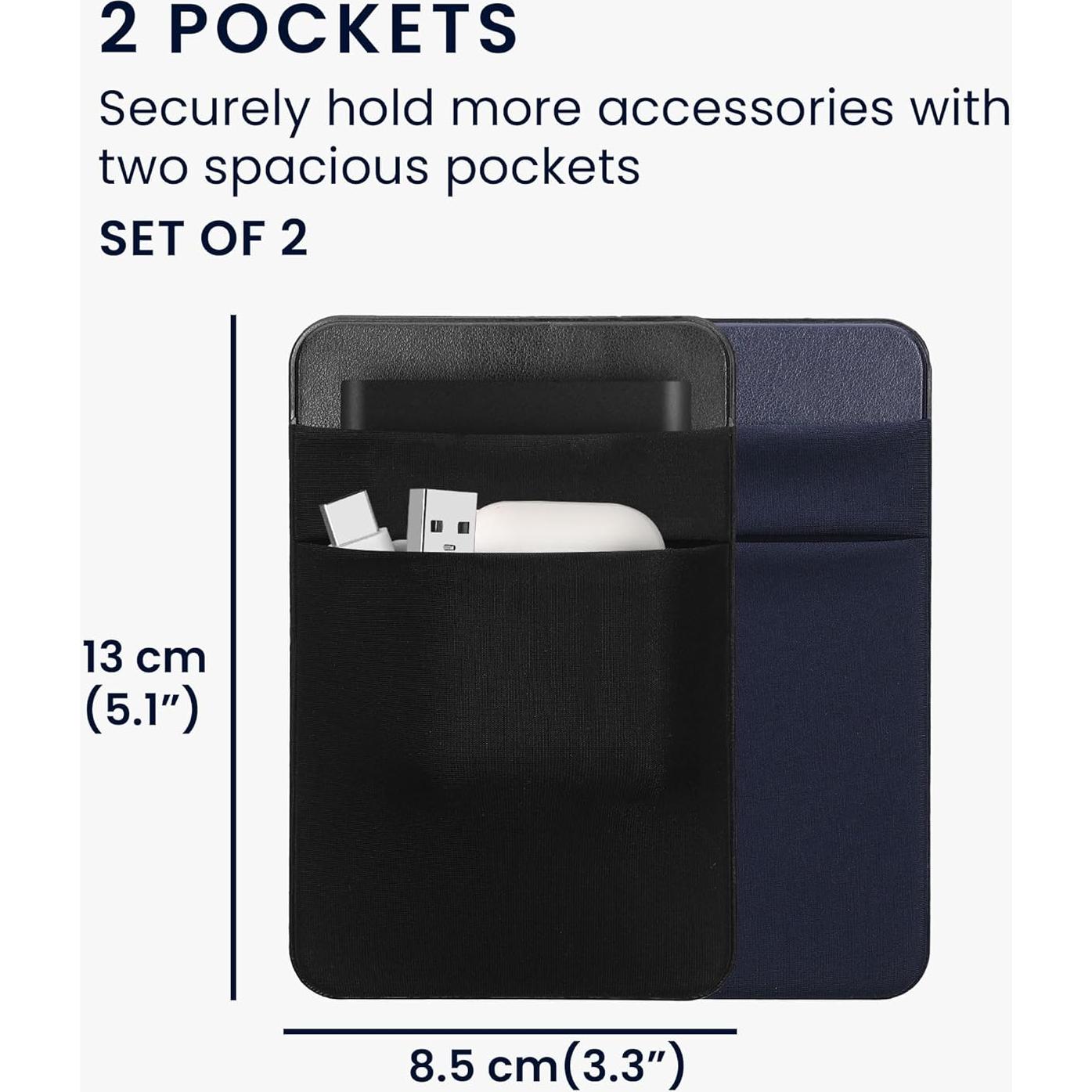 kwmobile 2X Manga de Elastano para SSD SanDisk, Samsung, Crucial