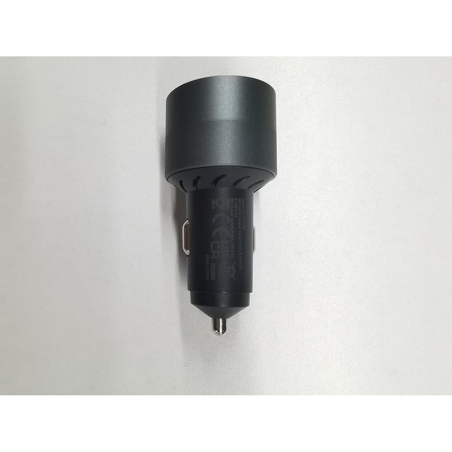 Cargador de coche USB C SONRU 66W con 3 puertos y luz LED