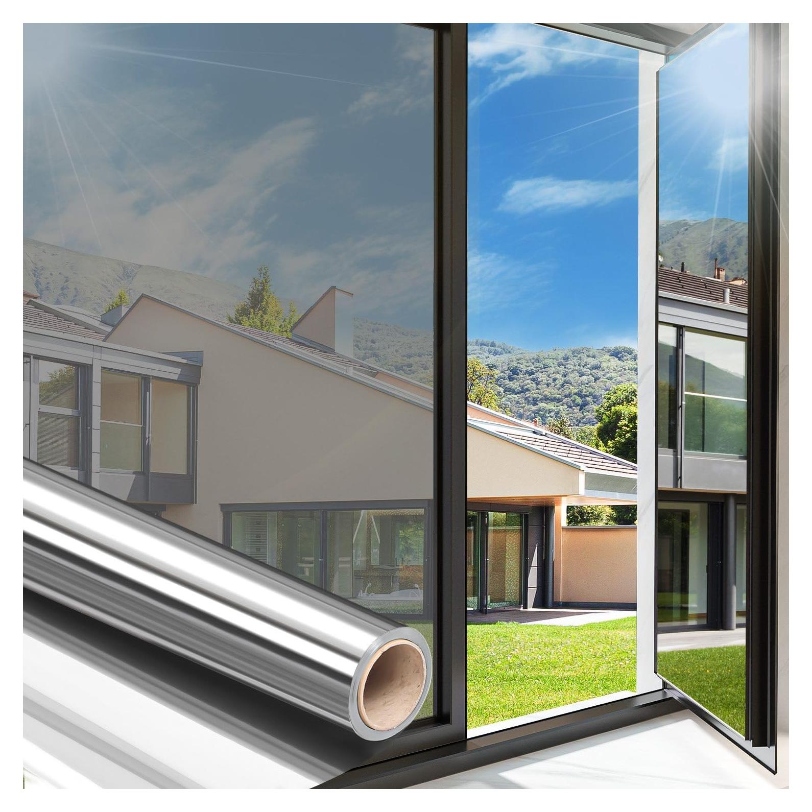 Película de Privacidad Diurna Arthome 44.5x199.4cm Plata UV