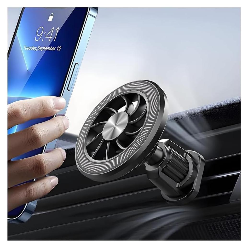 Soporte Magnético para Teléfono de Coche Mandark, Negro