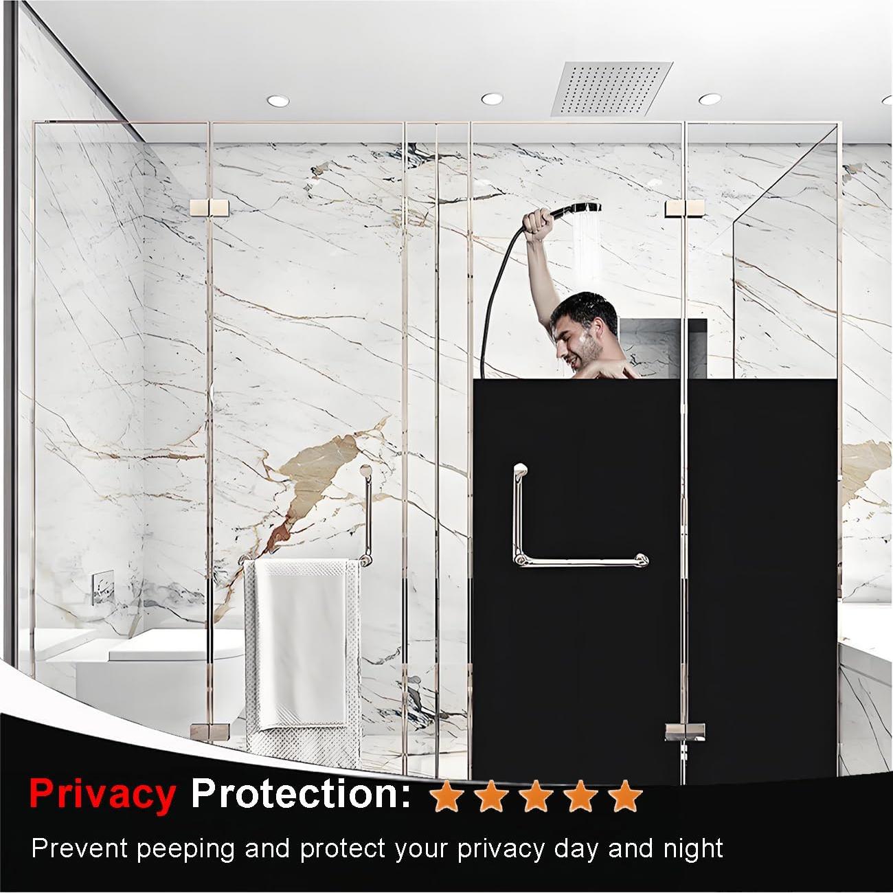 Película Blackout para Ventanas ZHMRROAD 44.5x200 cm Protección UV