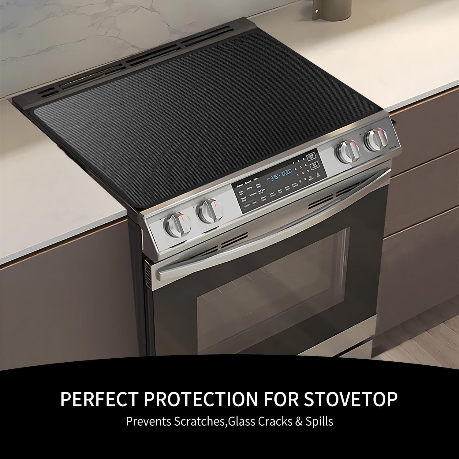 Cubierta de Estufa Eléctrica VCHOMY 75x53 cm Silicona Resistente