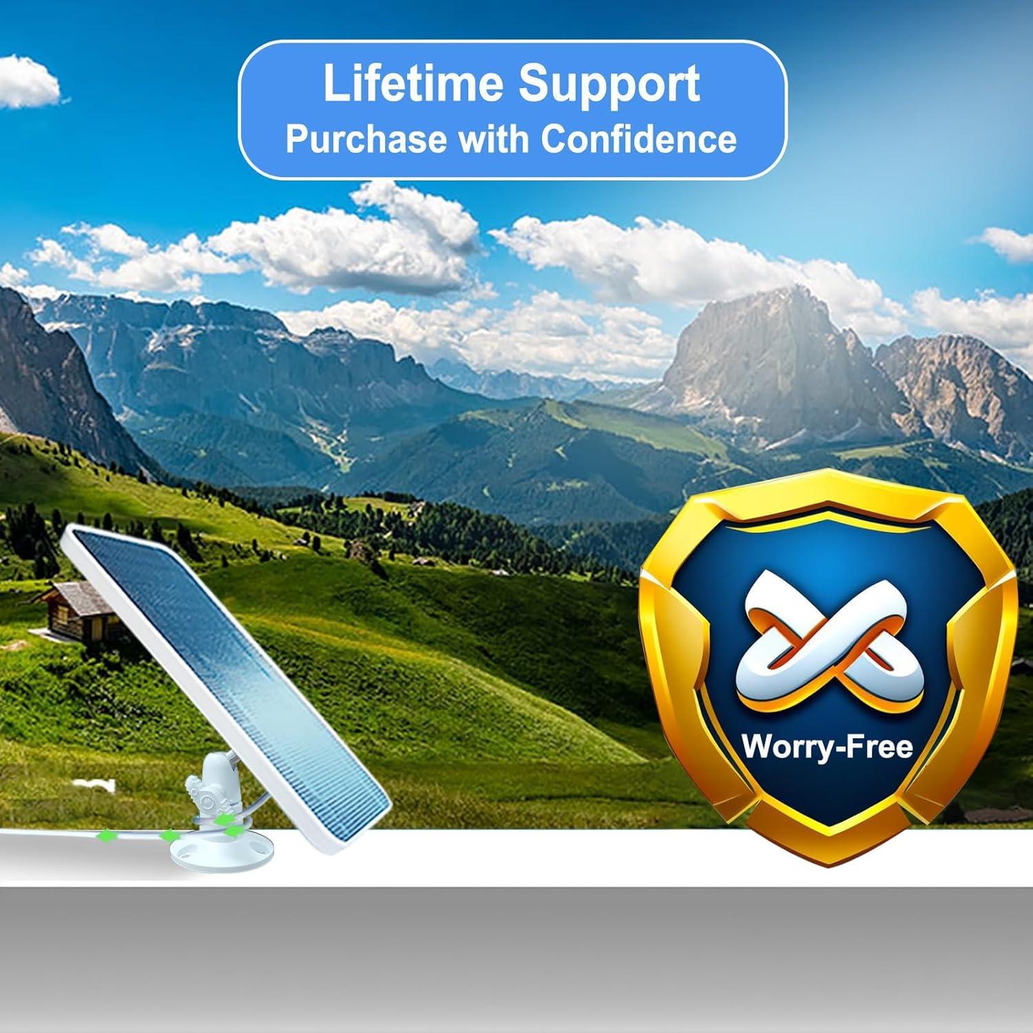 Cargador Solar JJMASEE para Cámara Arlo Essential 2K/XL