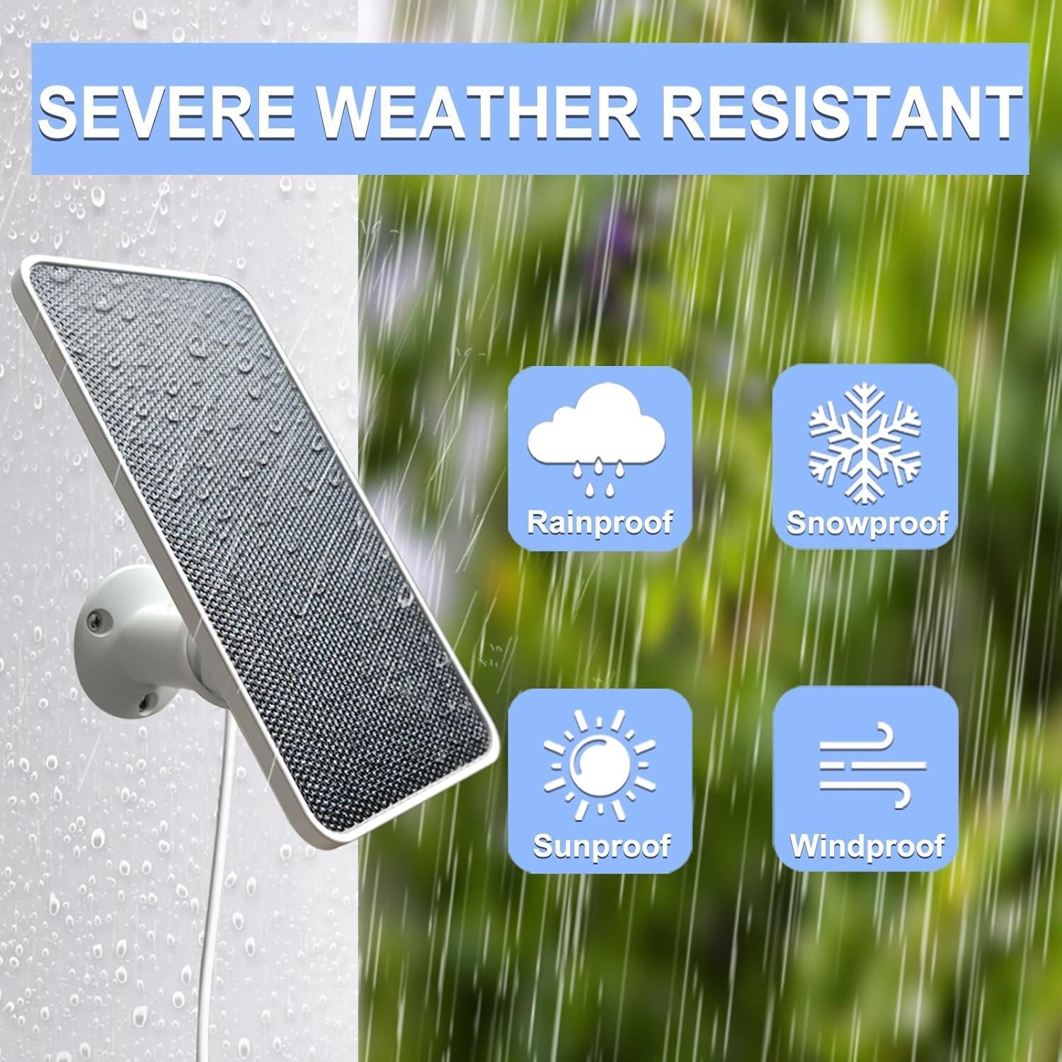 Cargador Solar JJMASEE para Cámara Arlo Essential 2K/XL