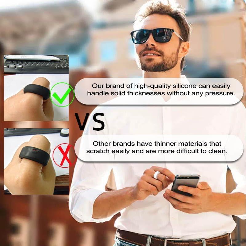 Funda de Silicona BO&DQQ para Anillo Oura Gen 3 - Paquete de 4