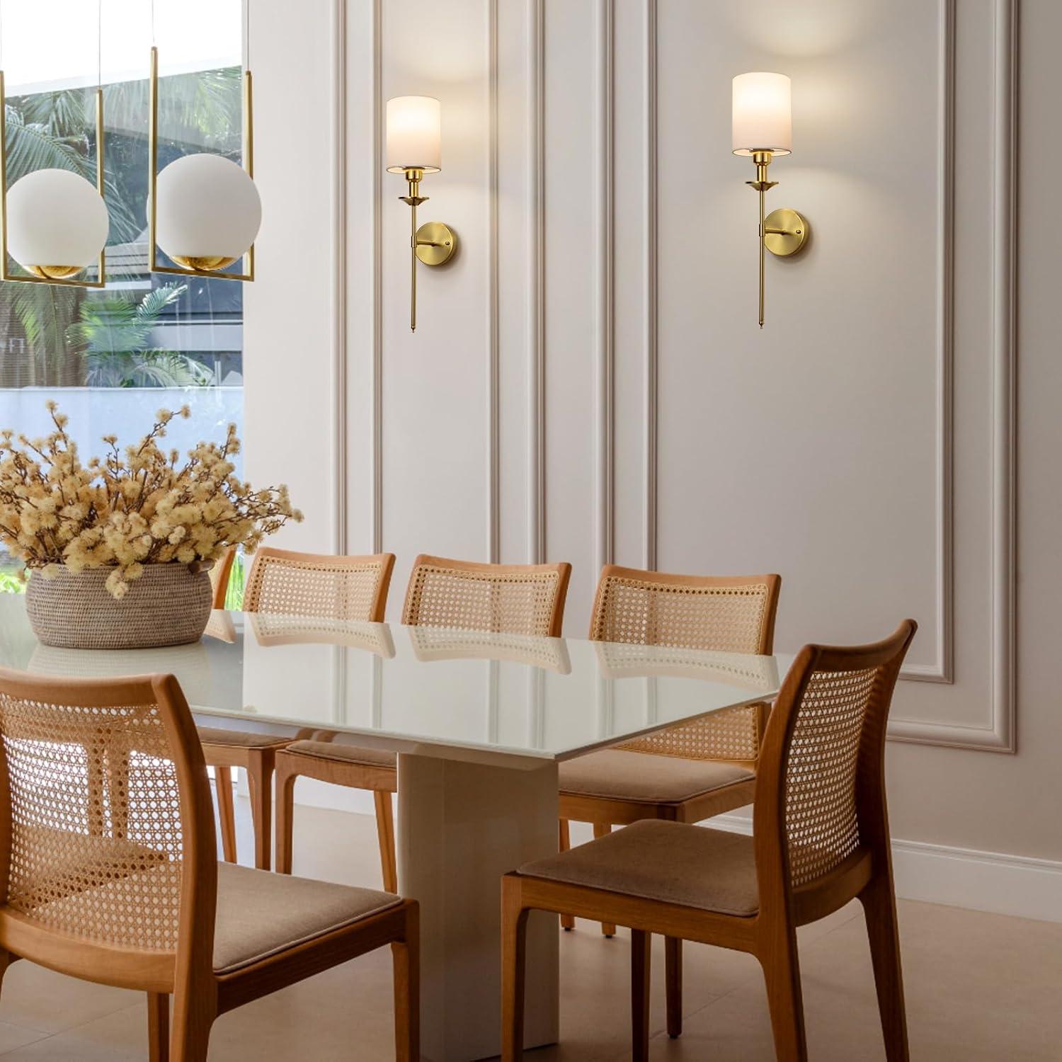 Juego de 2 Apliques de Pared Recargables Nooknova LED 5000mAh