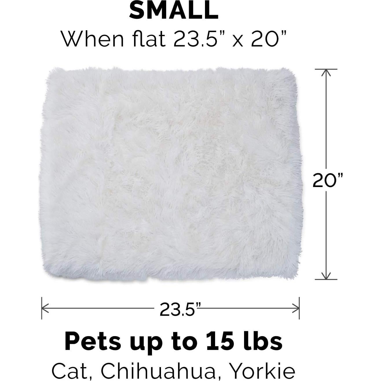 Cama Autocalentadora Furhaven para Gatos Pequeña - Plata