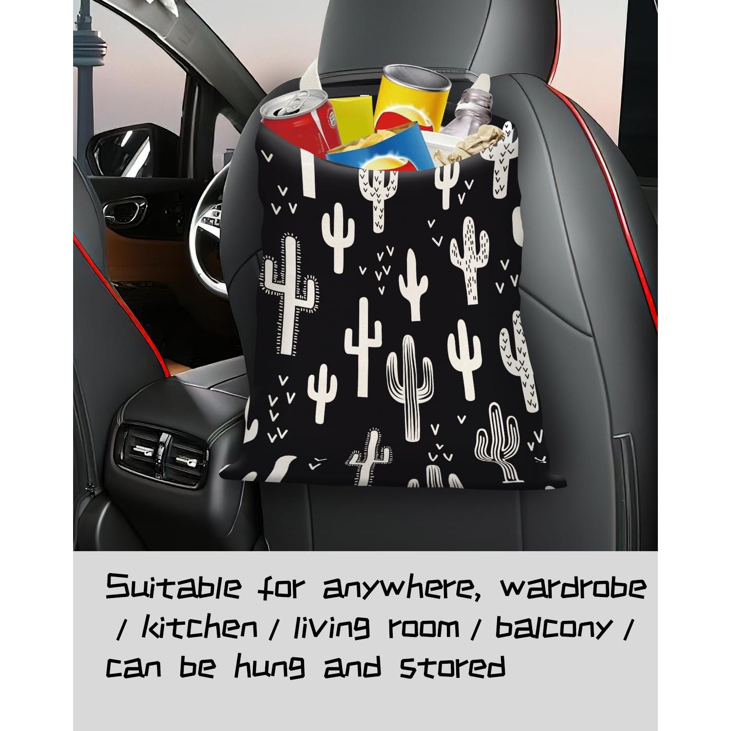 Bolsa de Basura para Auto APVDSH Cactus Divertido 5L