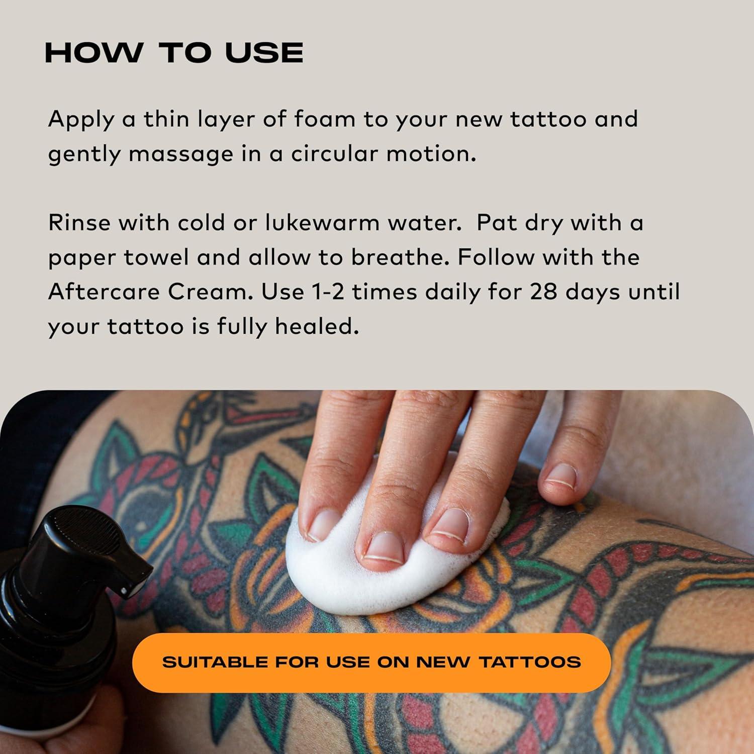 Limpiador Espumoso para Tatuajes Stories & Ink 150 mL