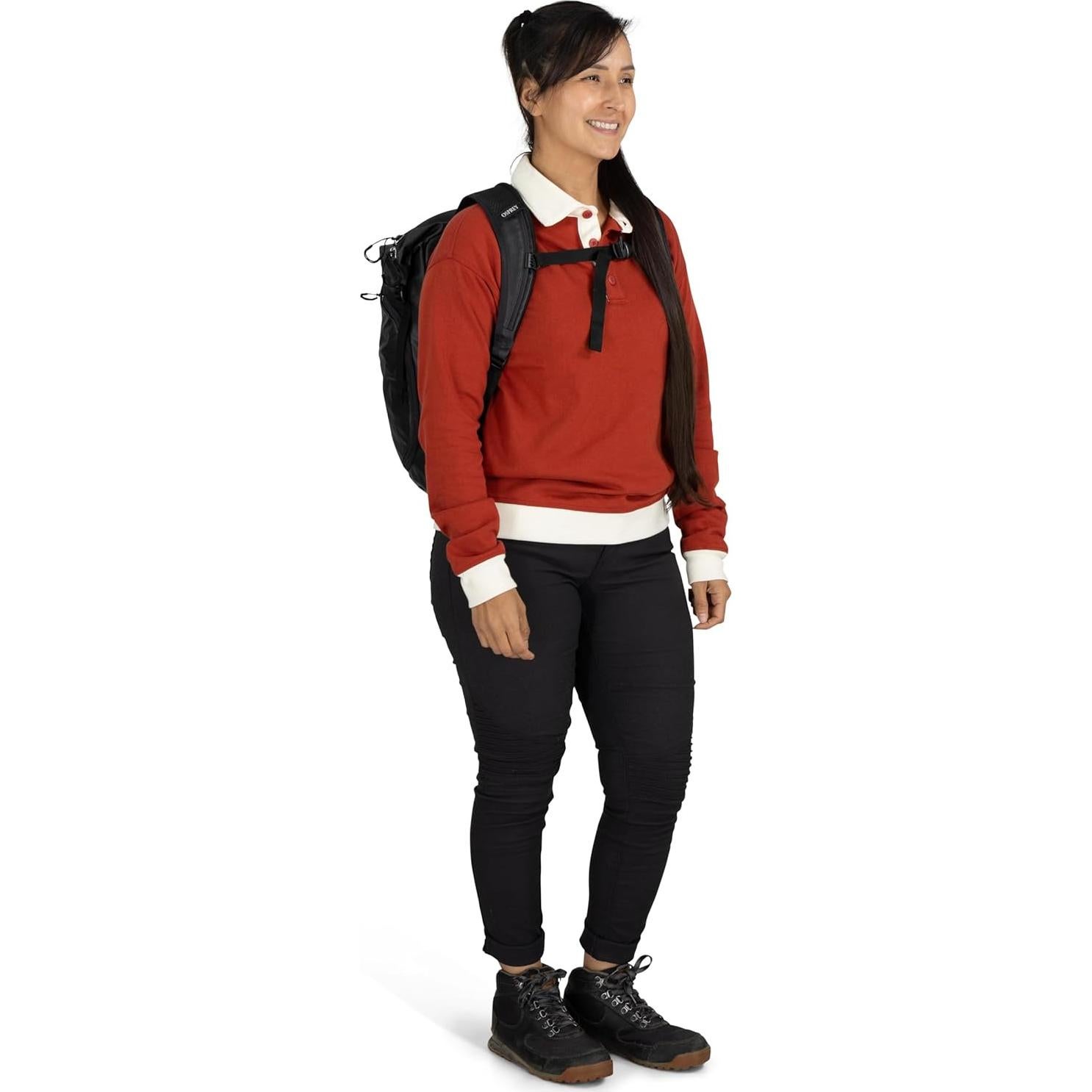 Mochila Osprey Transporter Zinch Resistente al Agua 22L Verde Menta