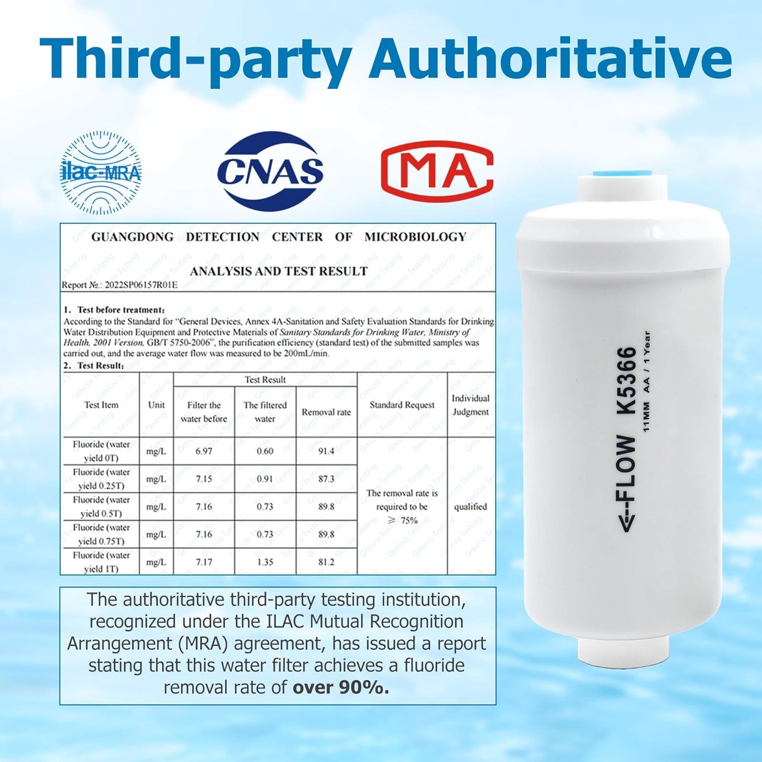 Filtros de Fluoruro Larayci para Berkey PF-2, Paquete de 4