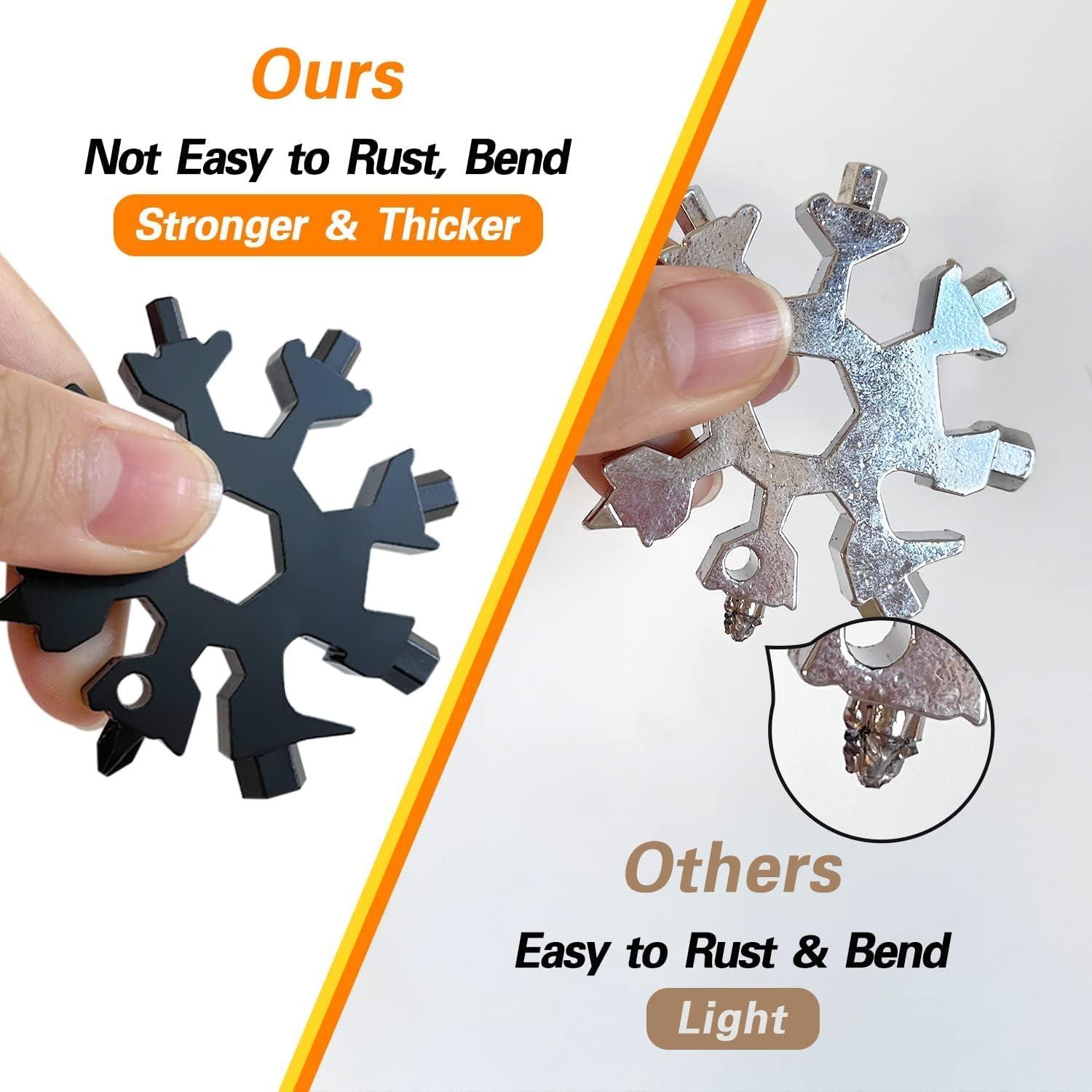 Herramienta Multiuso 18 en 1 Sixmill Negra para Hombres