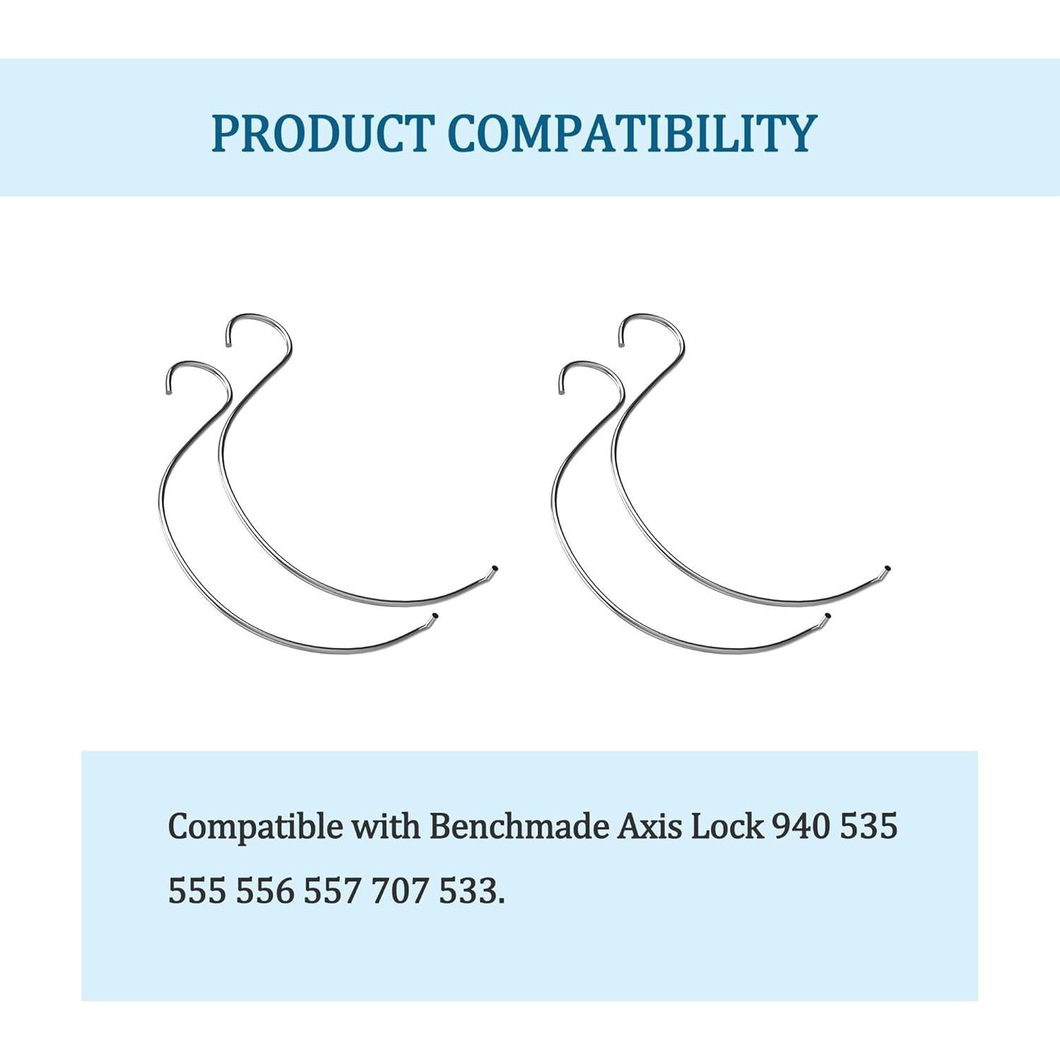 2 Resortes Omega Reemplazo para Cuchillos Benchmade - Acero Inoxidable 304