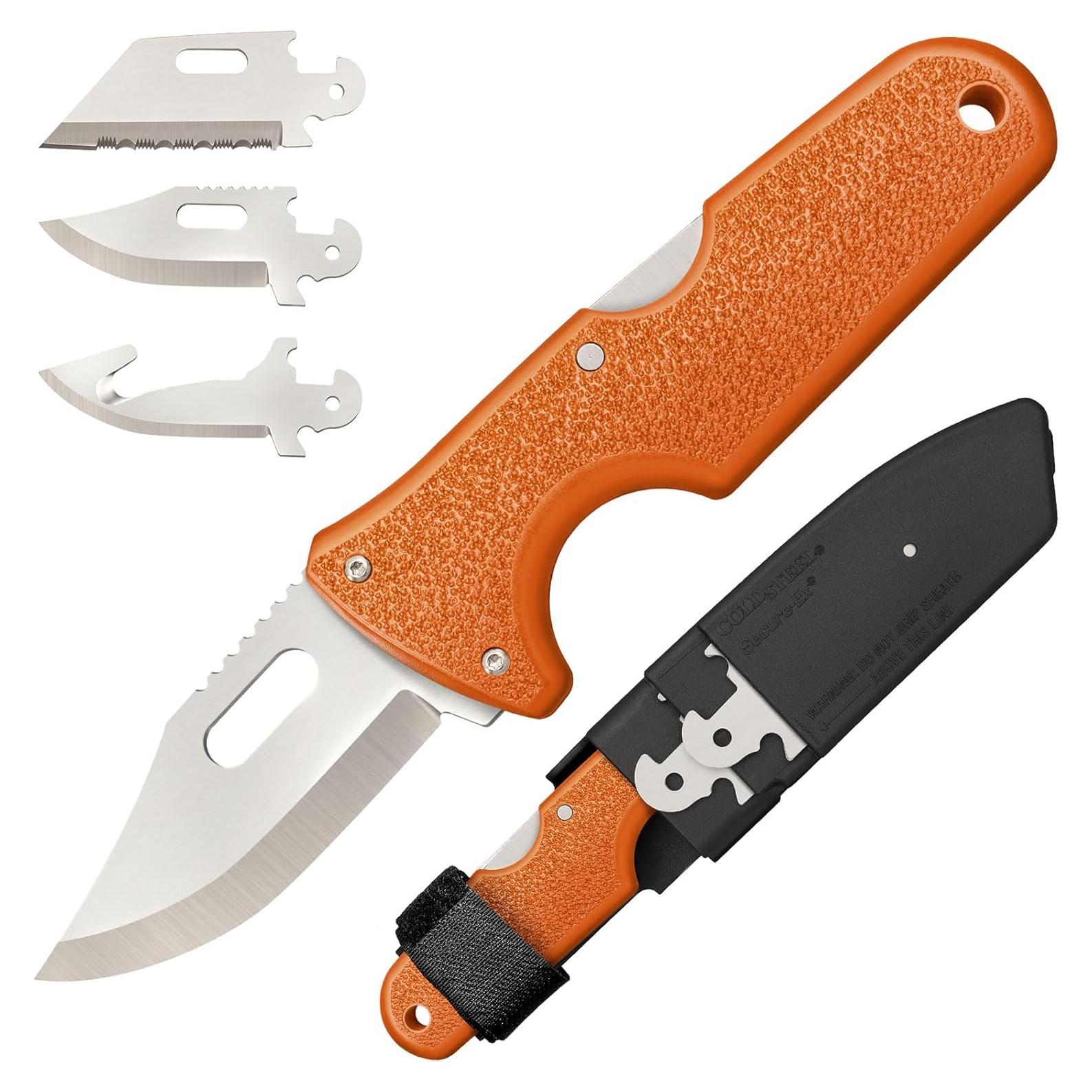 Cuchillo de Caza Fijo Cold Steel Click N Cut 16.51 cm 3 Cuchillas