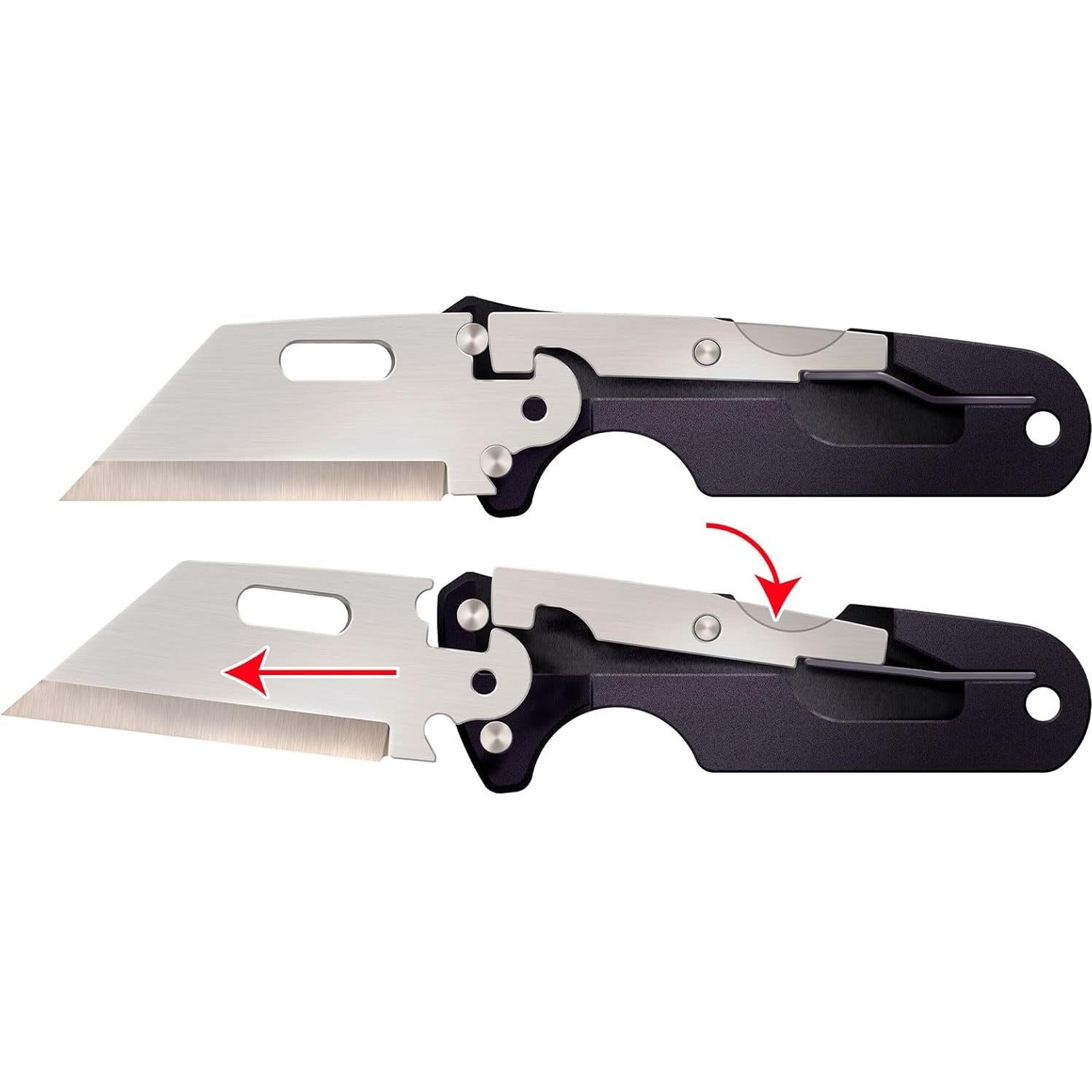 Cuchillo de Caza Fijo Cold Steel Click N Cut 16.51 cm 3 Cuchillas