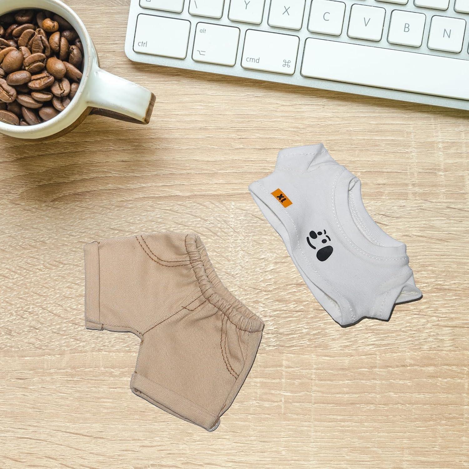 Conjunto Ropa Muñecas 17cm Sudadera y Pantalones Genérico