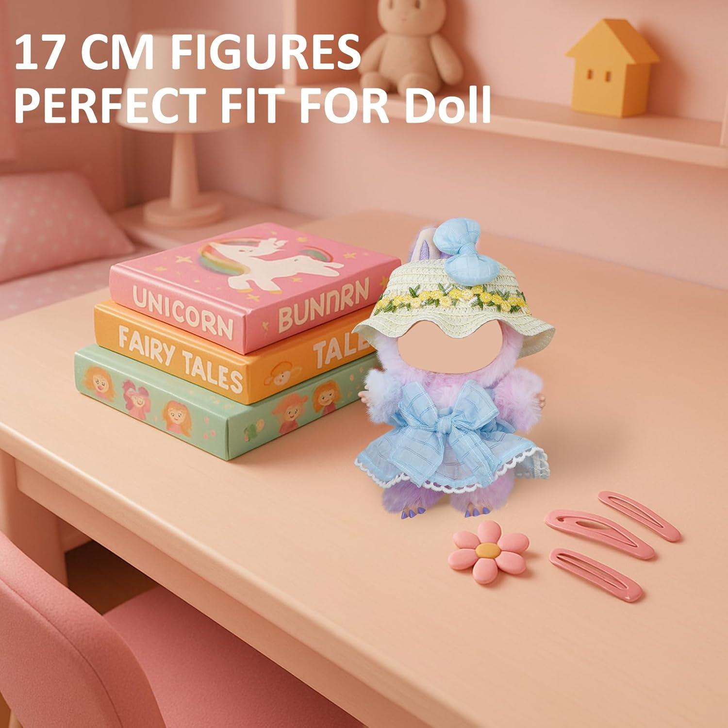 Conjunto de Ropa para Muñeca Ziqody - 3 Piezas Hechas a Mano