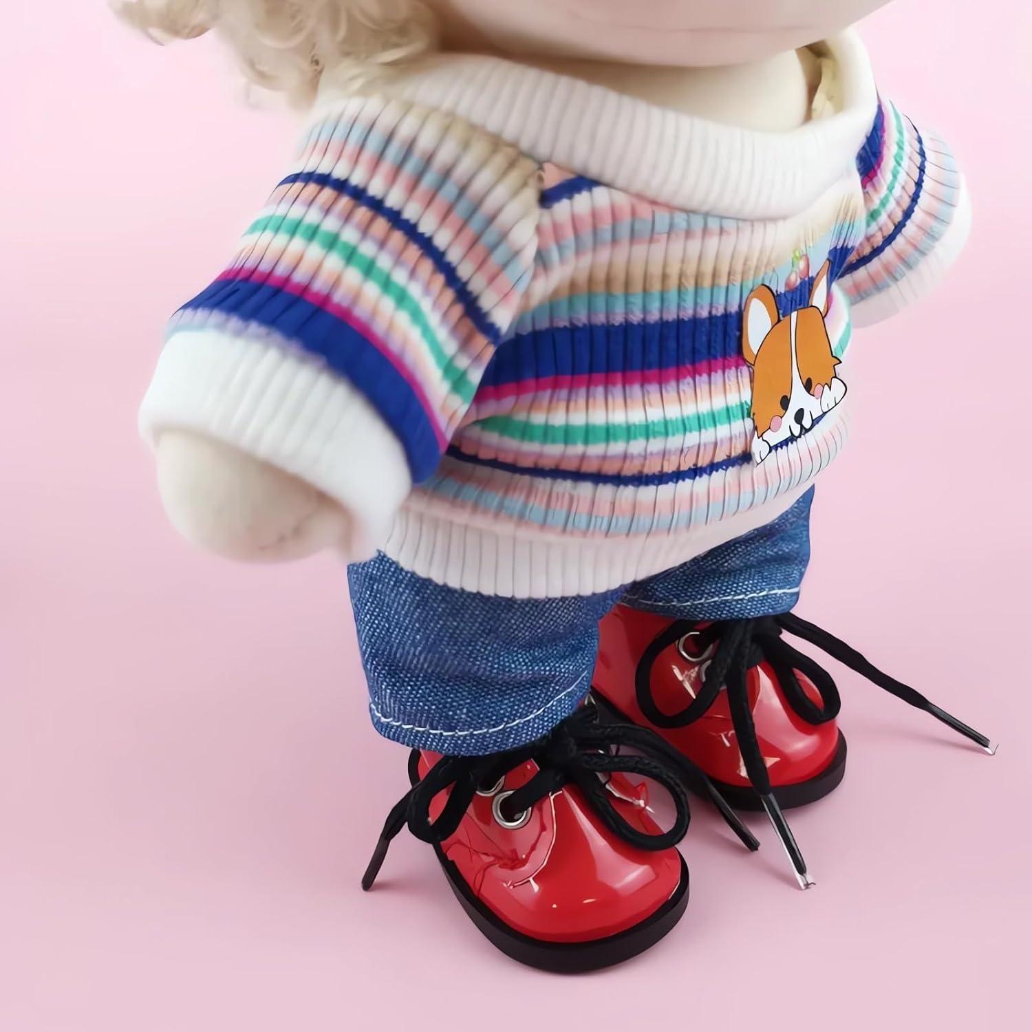 Mini Zapatos de Muñeca BJD 1/8 MM MEGIJAAKI - 2 Pares